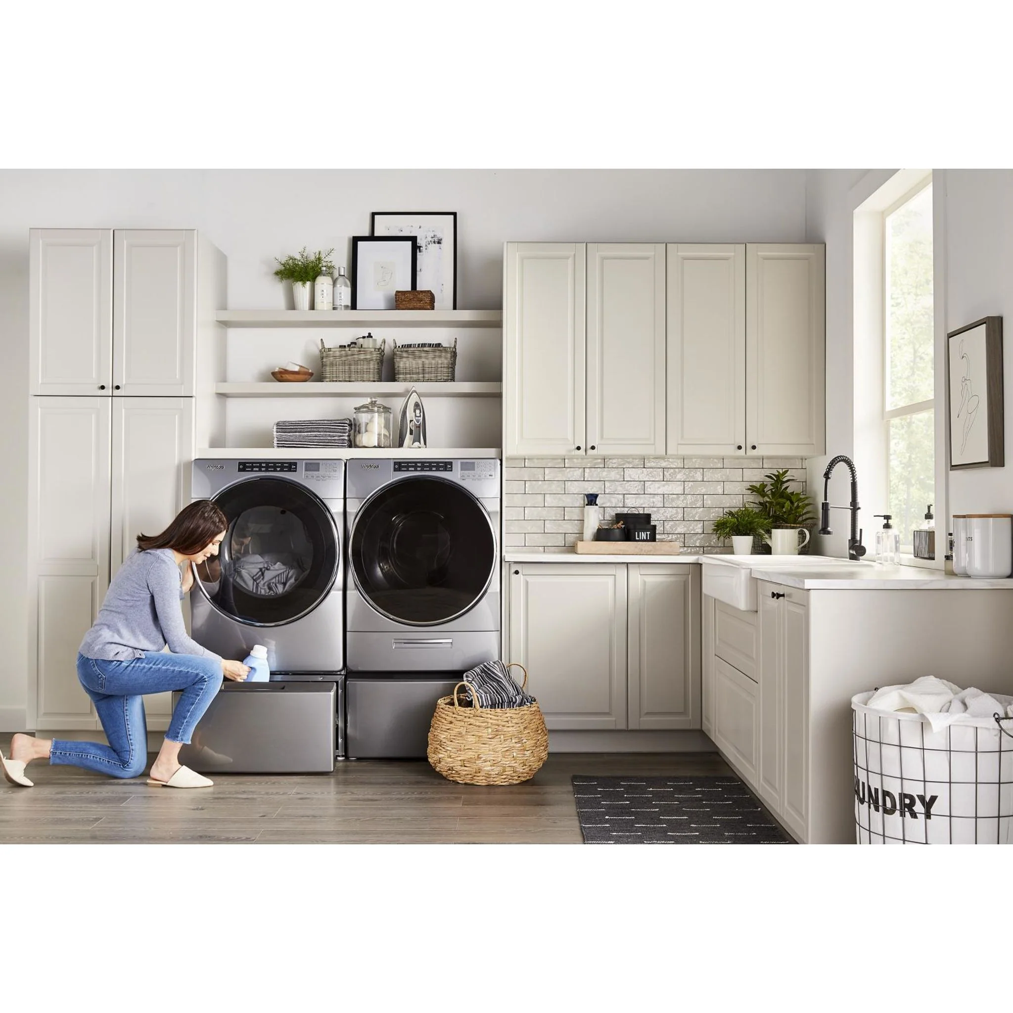 Whirlpool 7.4 cu. ft. Front Load Electric Dryer with Steam Cycles (YWED6620HC) - Image 13
