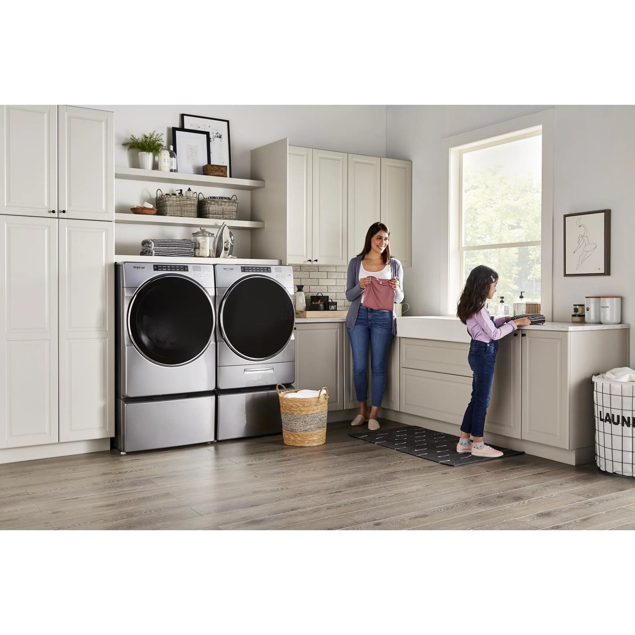 Whirlpool 7.4 cu. ft. Front Load Electric Dryer with Steam Cycles (YWED6620HC) - Image 8