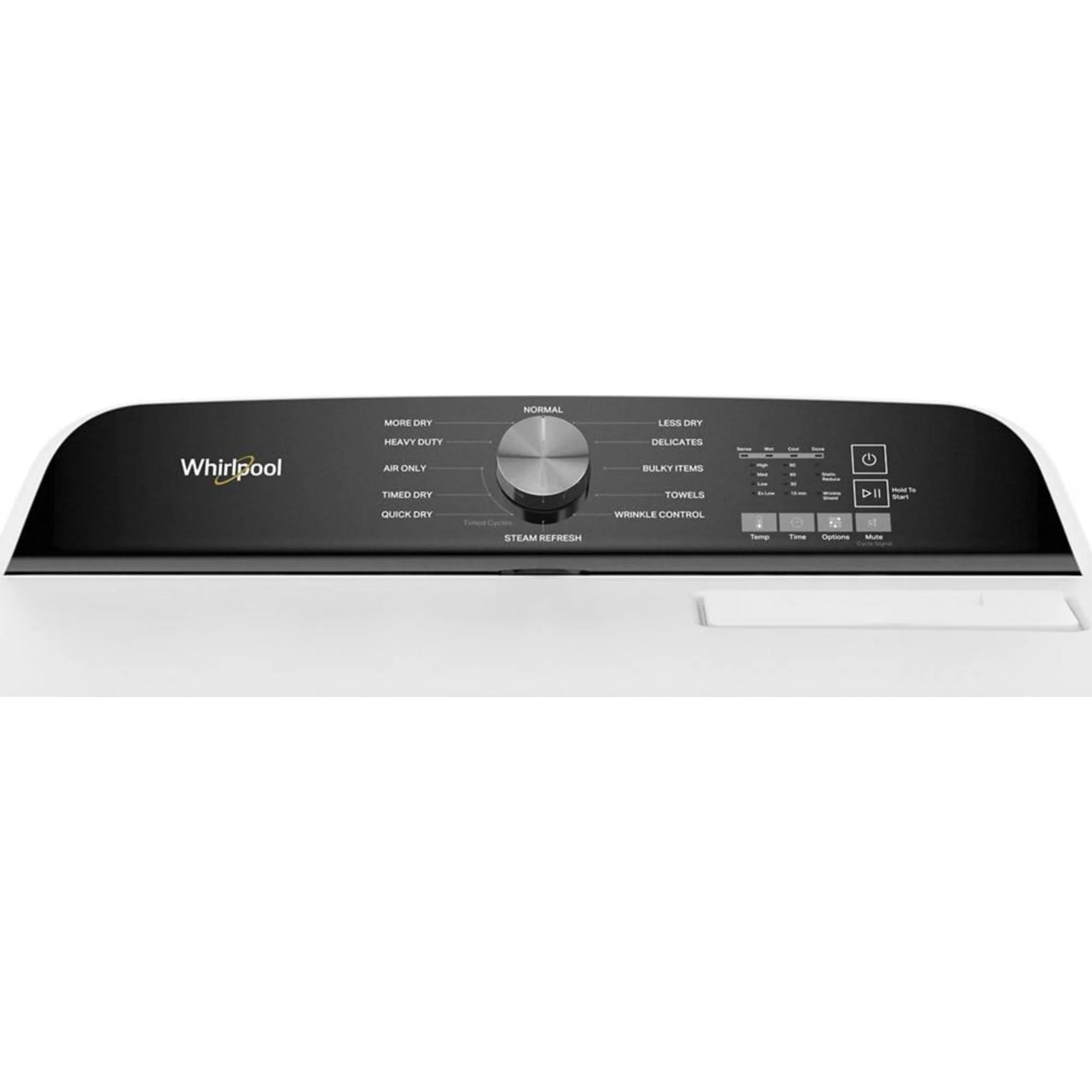 Whirlpool 7.0 Cu. Ft. Top Load Gas Dryer with Moisture Sensor -White (WGD6150PW) - Image 12