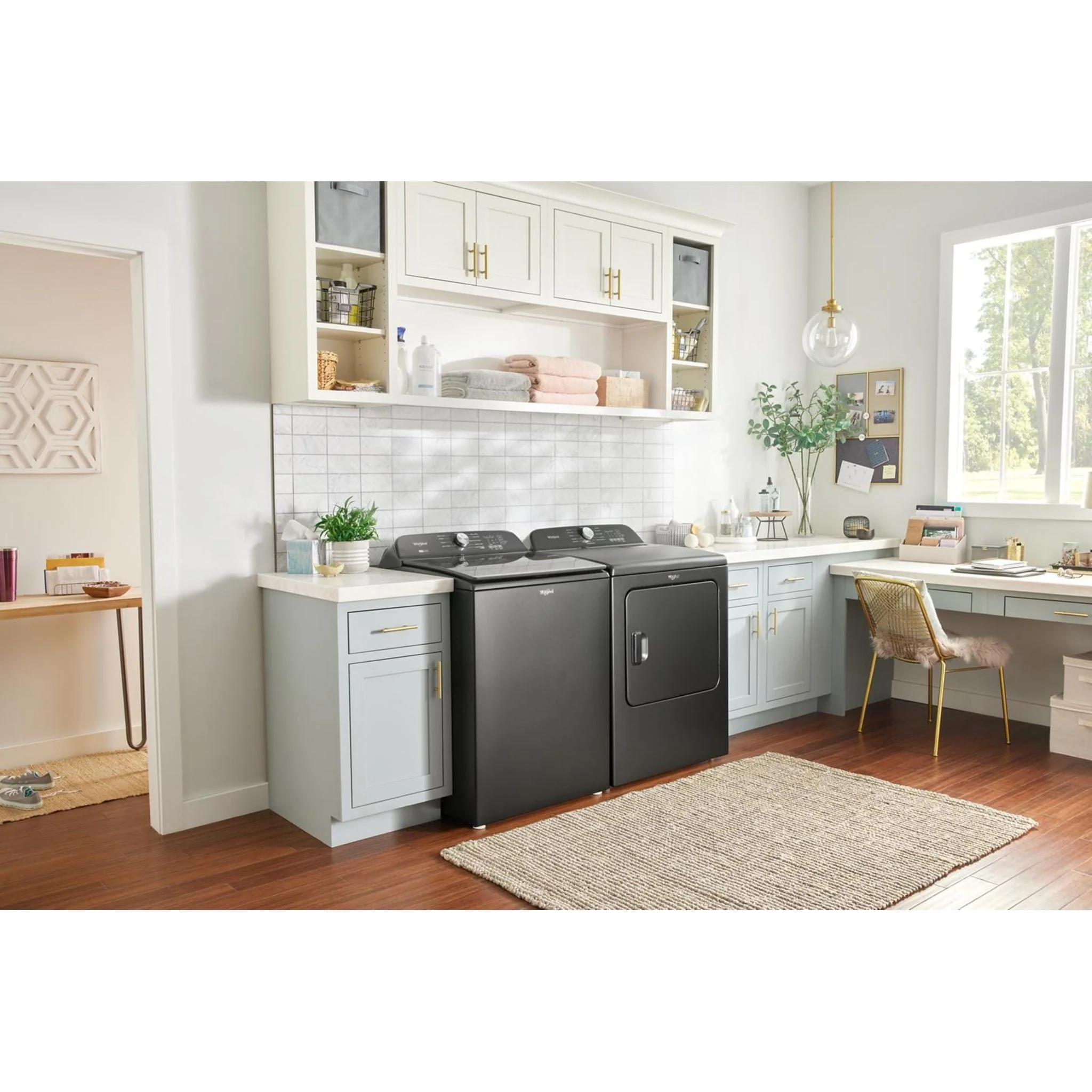 Whirlpool 7.0 Cu. Ft. Top Load Gas Dryer with Moisture Sensor -White (WGD6150PW) - Image 21