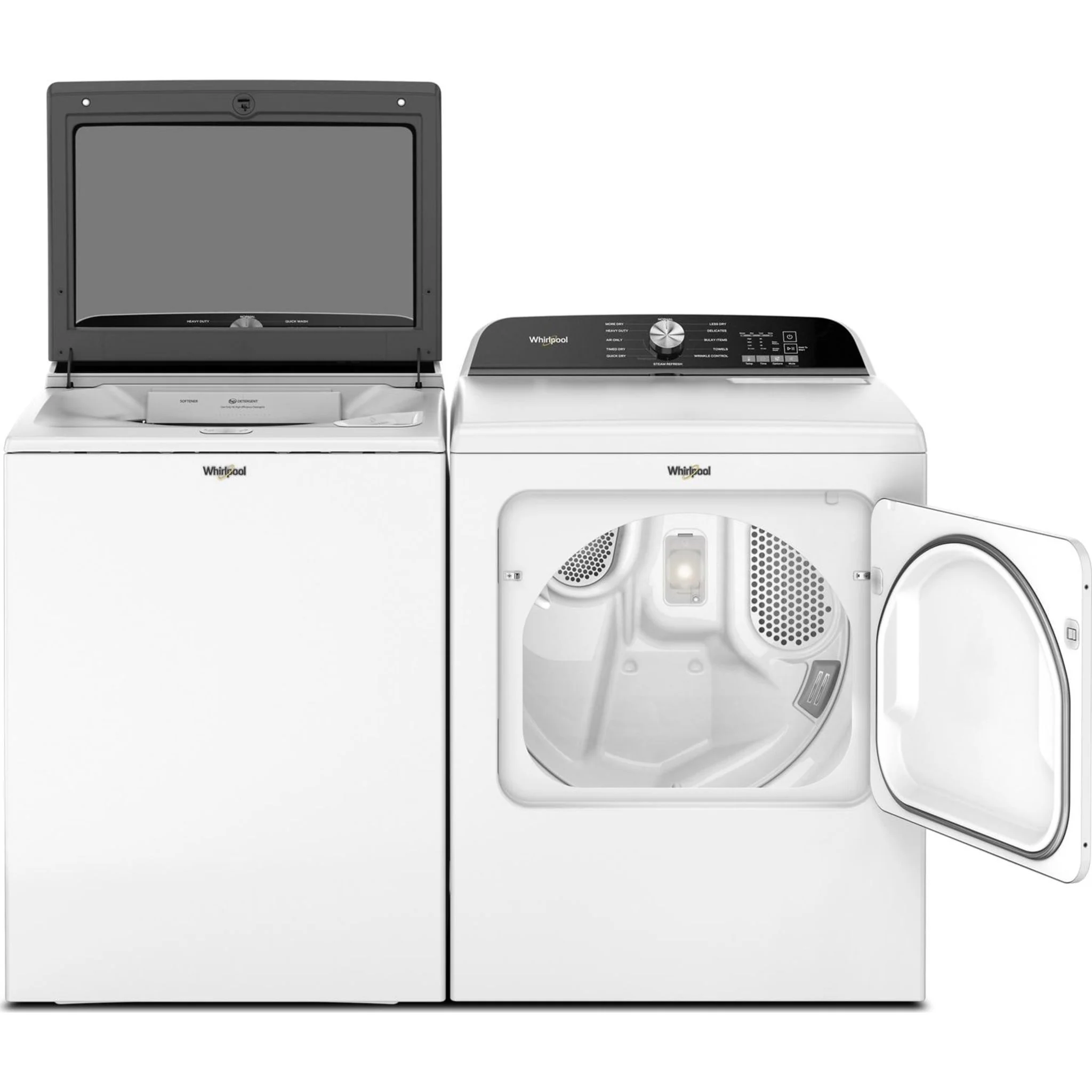 Whirlpool 7.0 Cu. Ft. Top Load Gas Dryer with Moisture Sensor -White (WGD6150PW) - Image 23
