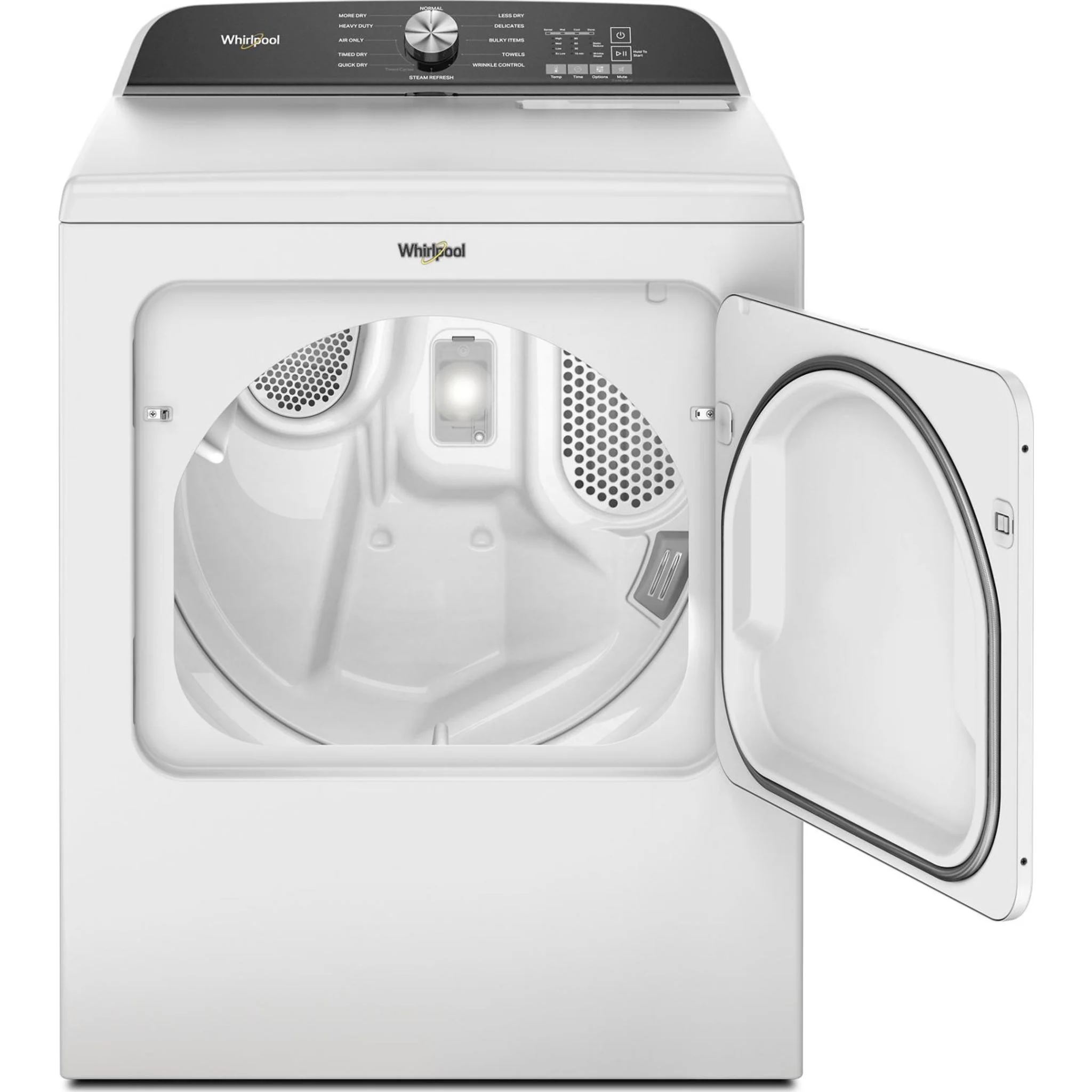 Whirlpool 7.0 Cu. Ft. Top Load Gas Dryer with Moisture Sensor -White (WGD6150PW) - Image 30