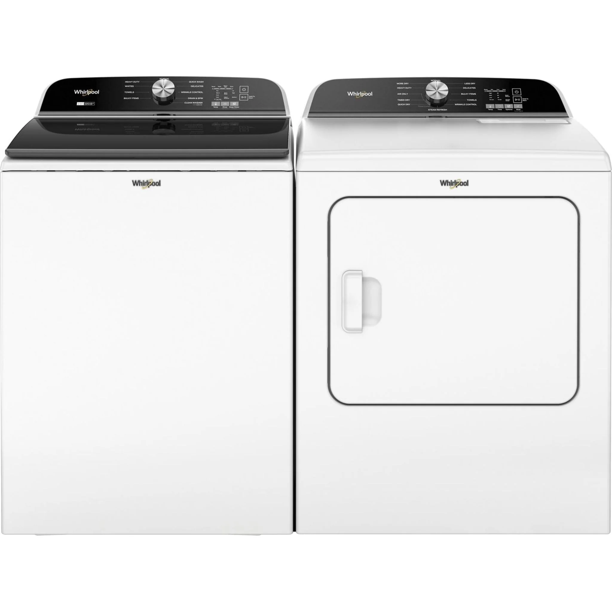 Whirlpool 7.0 Cu. Ft. Top Load Gas Dryer with Moisture Sensor -White (WGD6150PW) - Image 6