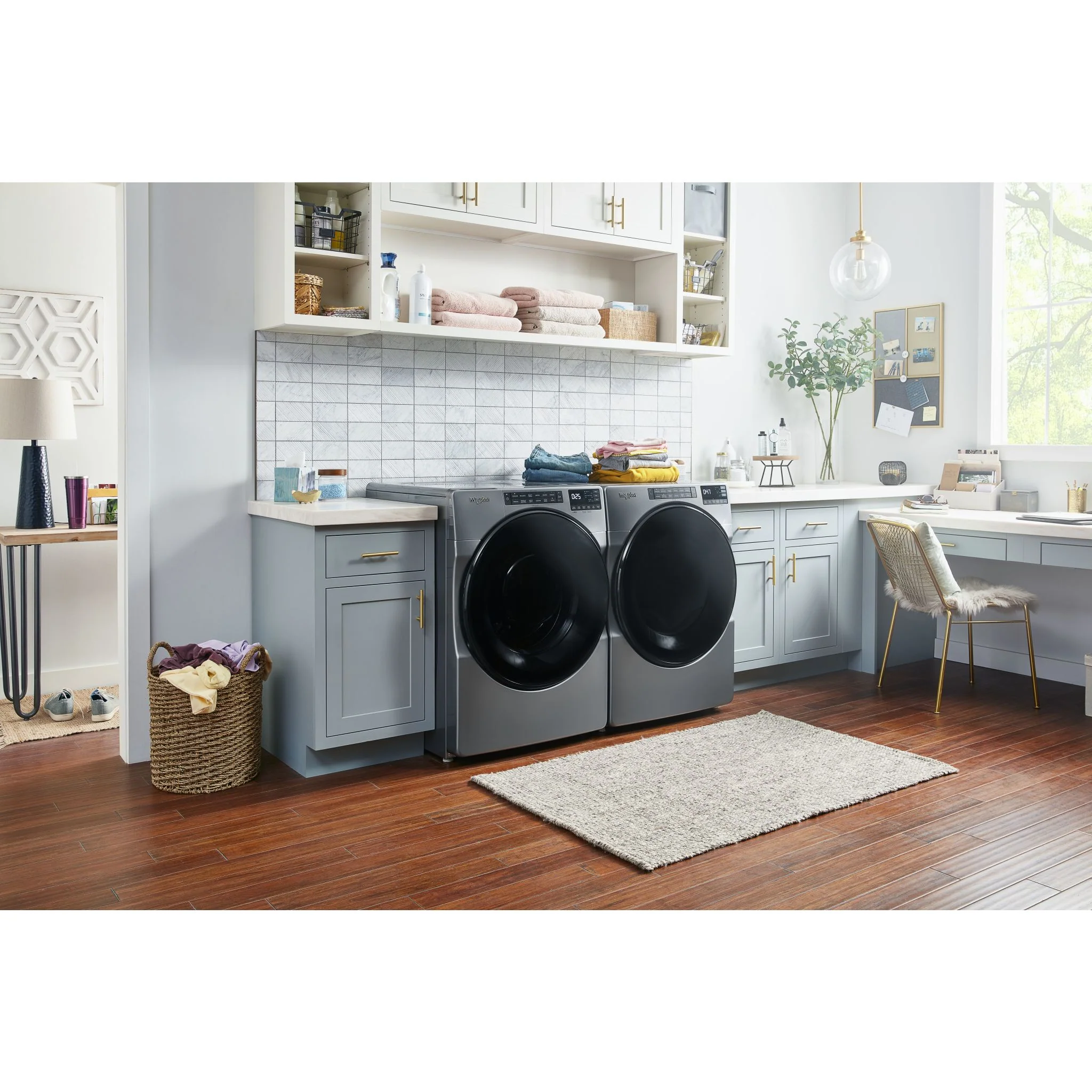Whirlpool Front Load Pair (1564160K) - Chrome Shadow - Image 4