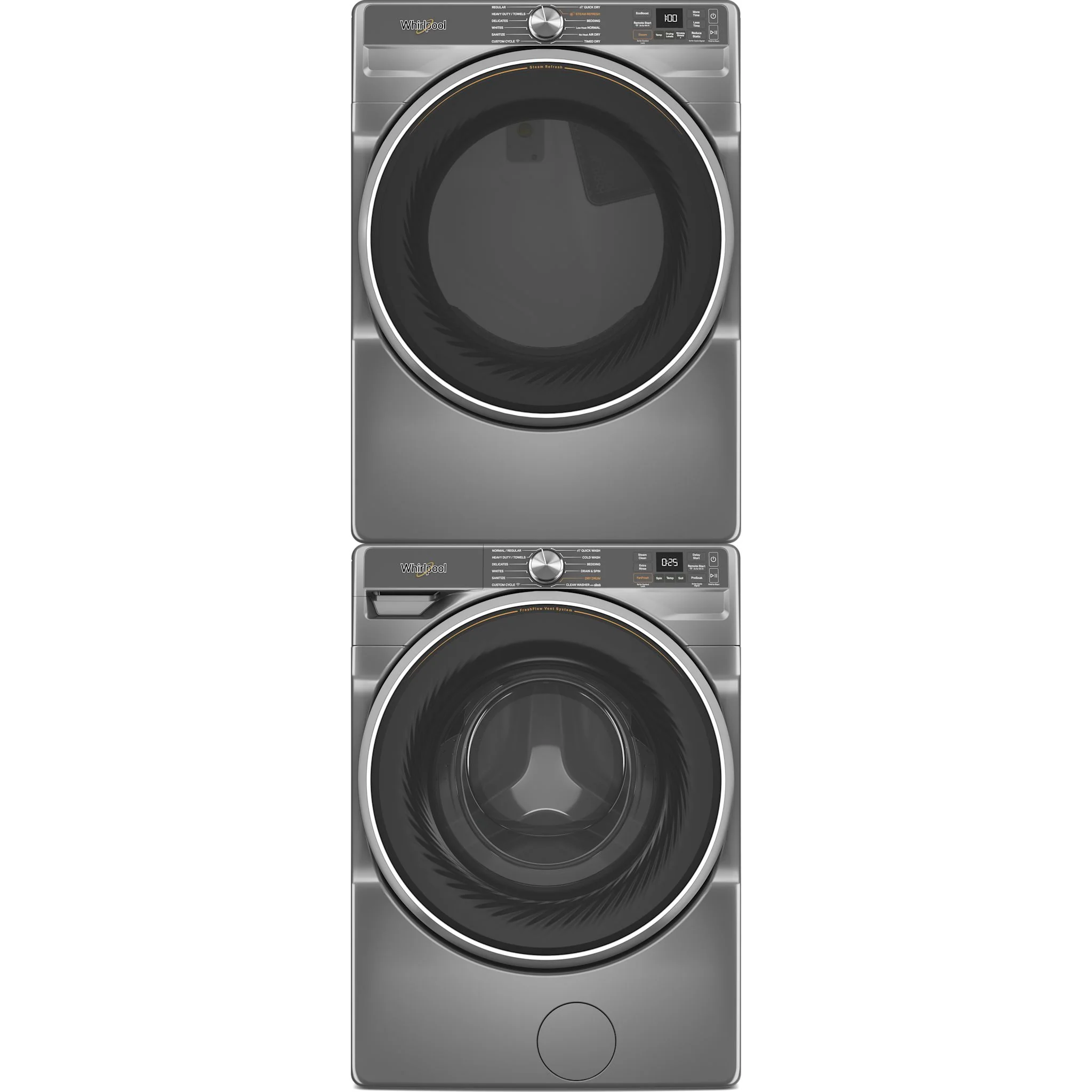 Whirlpool Front Load Pair (WFW6720RR- YWED6720RR ) - Image 2