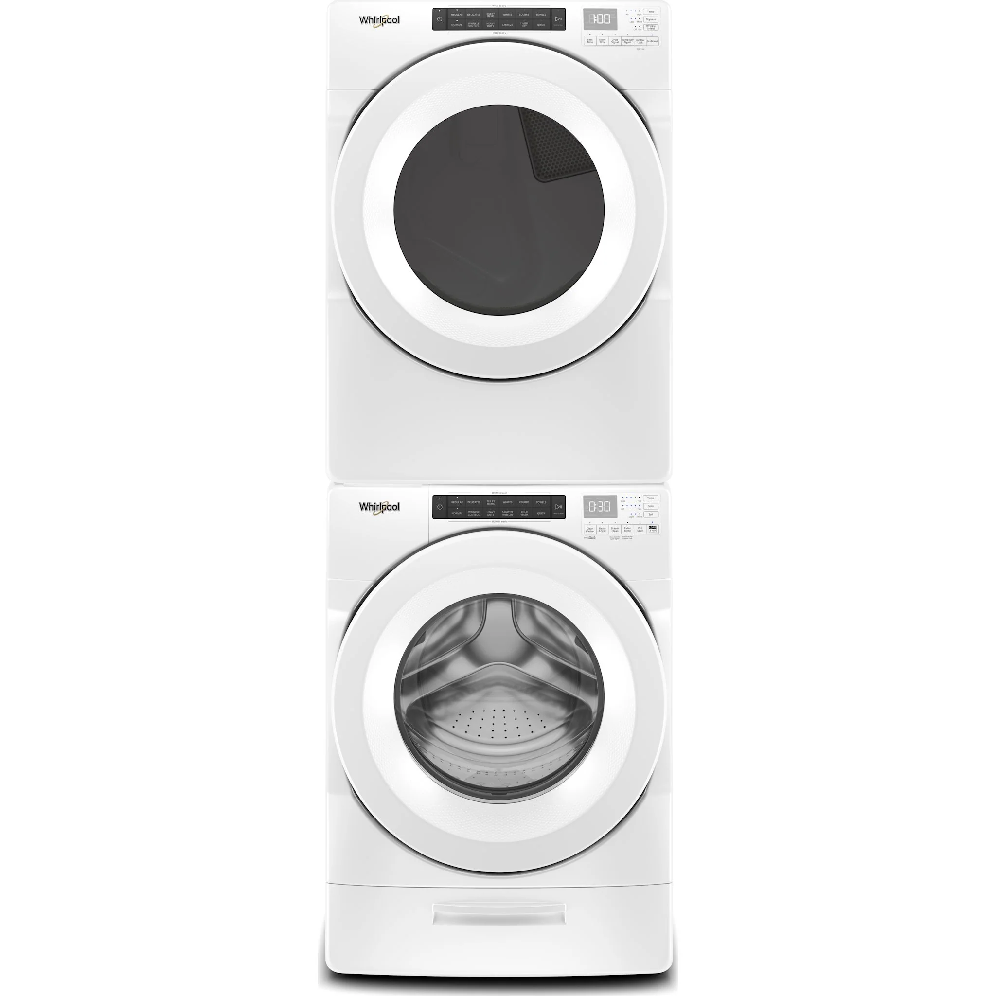 Whirlpool Front Load Pair (WFW560CHW-YWED560LHW ) - Image 2