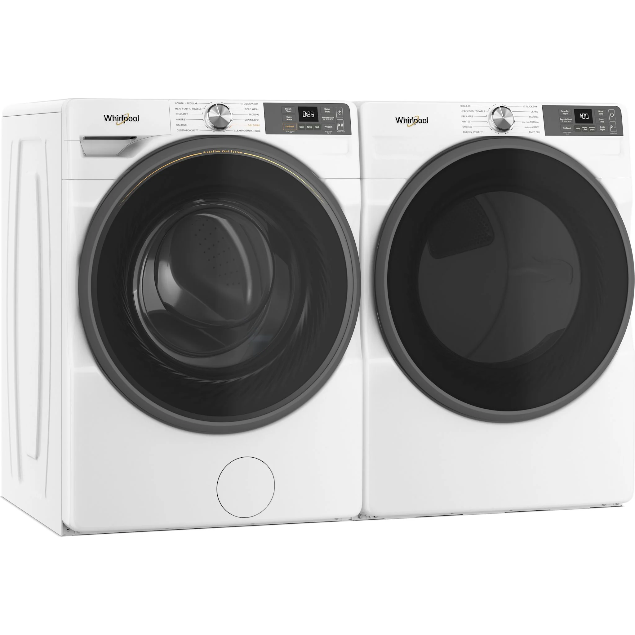 Whirlpool Front Load Pair (WFW5720RW-YWED5720RW ) - Image 2