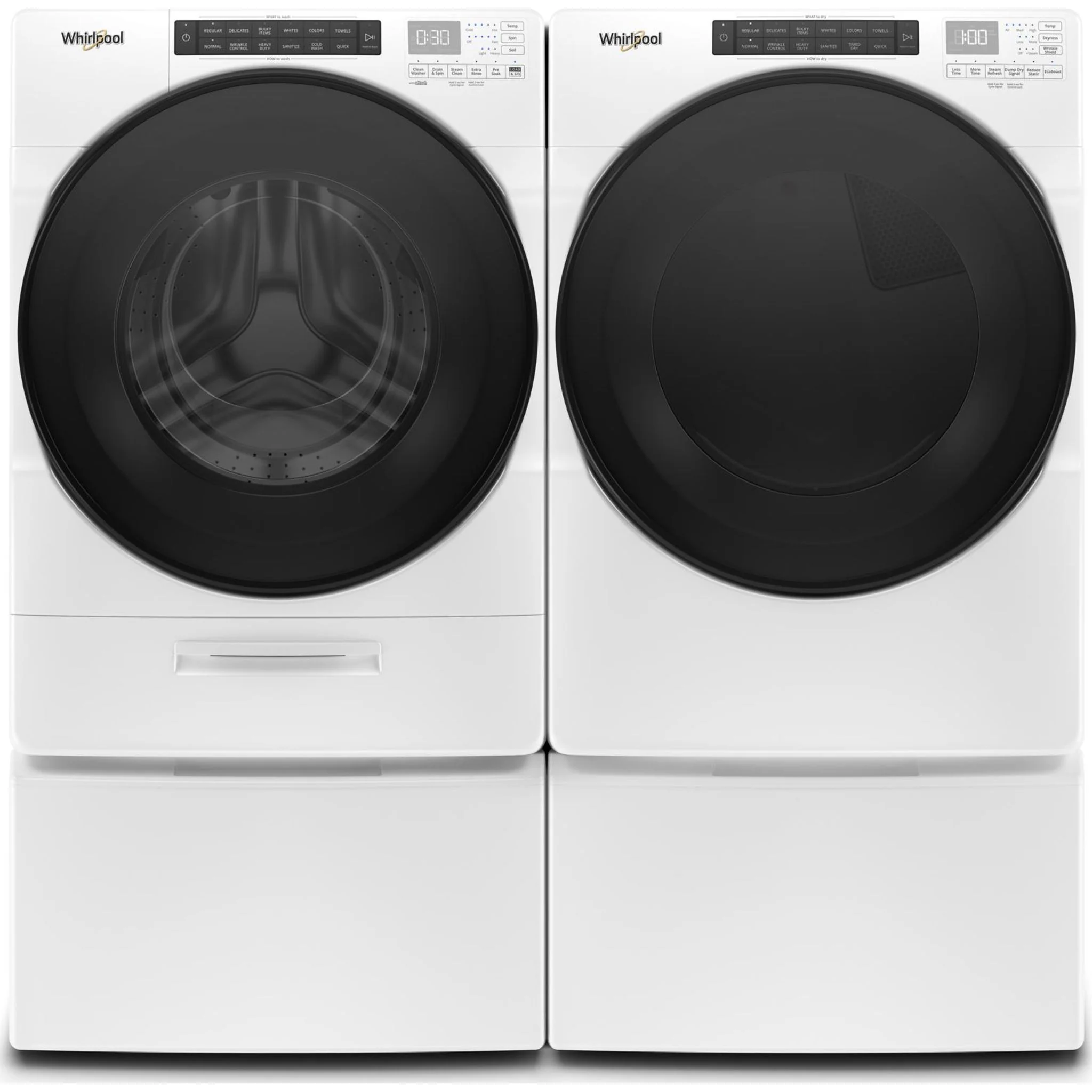 Whirlpool 5.2 cu. ft. I.E.C. Closet-Depth Front Load Washer with Load & Go XL Dispenser (WFW6620HW) - Image 12