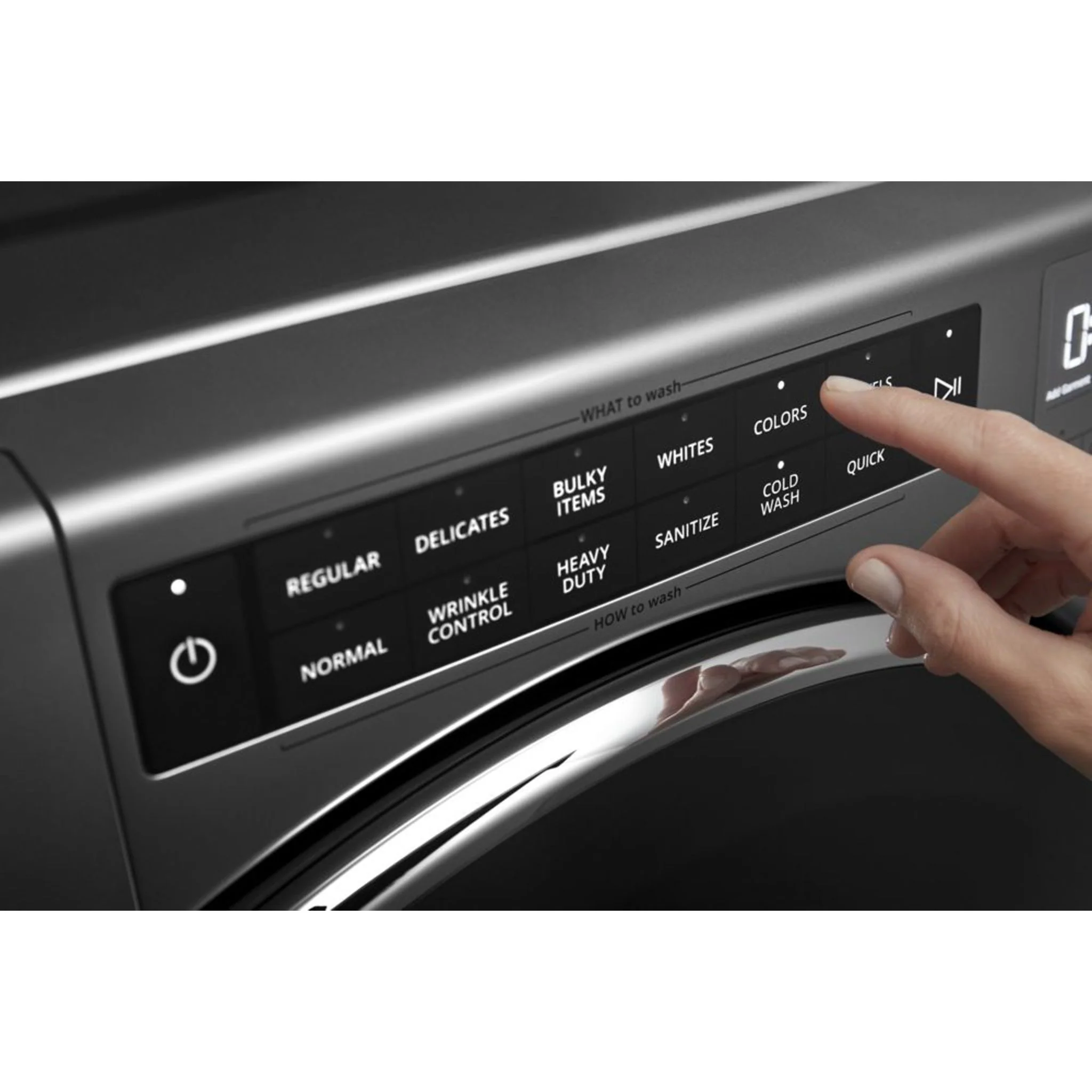 Whirlpool 5.2 cu. ft. I.E.C. Closet-Depth Front Load Washer with Load & Go XL Dispenser (WFW6620HW) - Image 9
