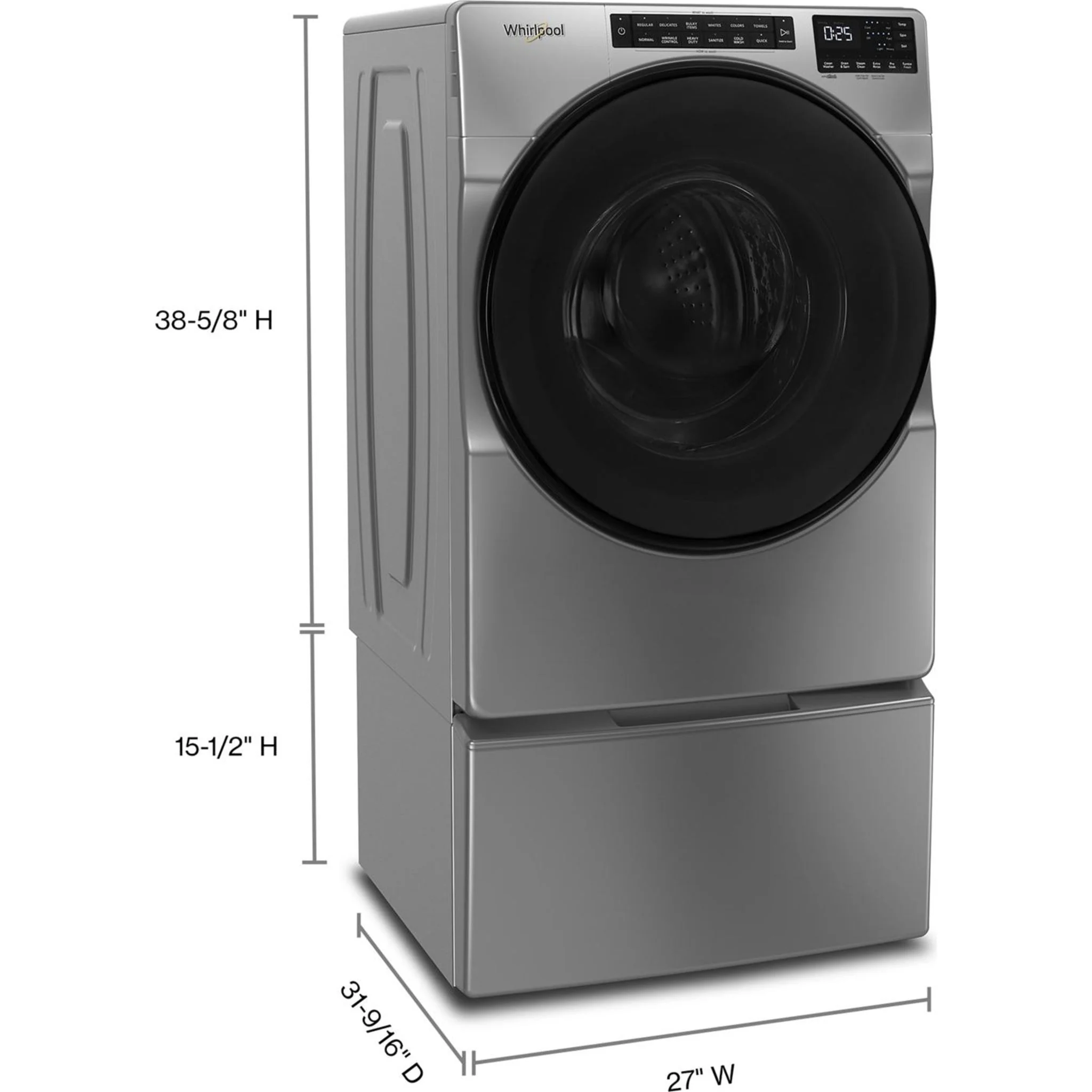 Whirlpool 5.2 cu. ft. I.E.C. Front Load Washer with Quick Wash Cycle (WFW5605MC) - Image 32
