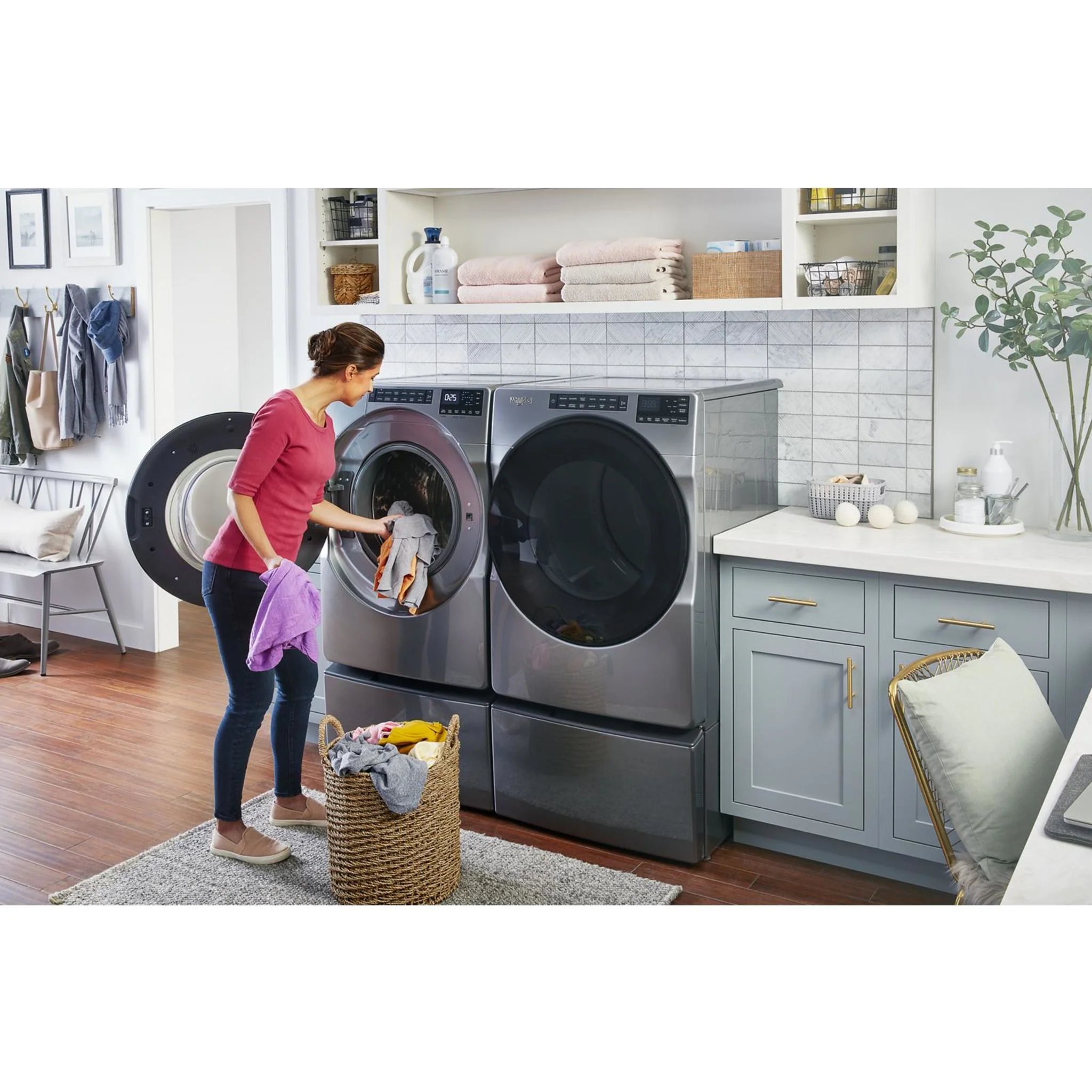 Whirlpool 5.2 cu. ft. I.E.C. Front Load Washer with Quick Wash Cycle (WFW5605MC) - Image 36