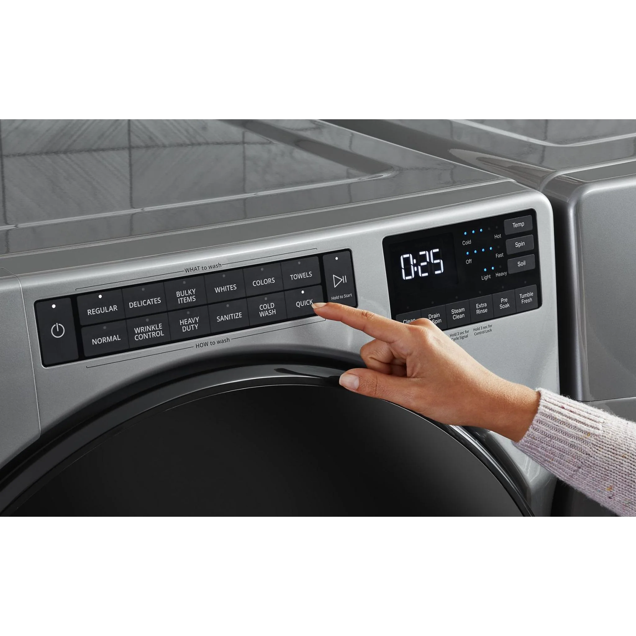 Whirlpool 5.2 cu. ft. I.E.C. Front Load Washer with Quick Wash Cycle (WFW5605MC) - Image 47