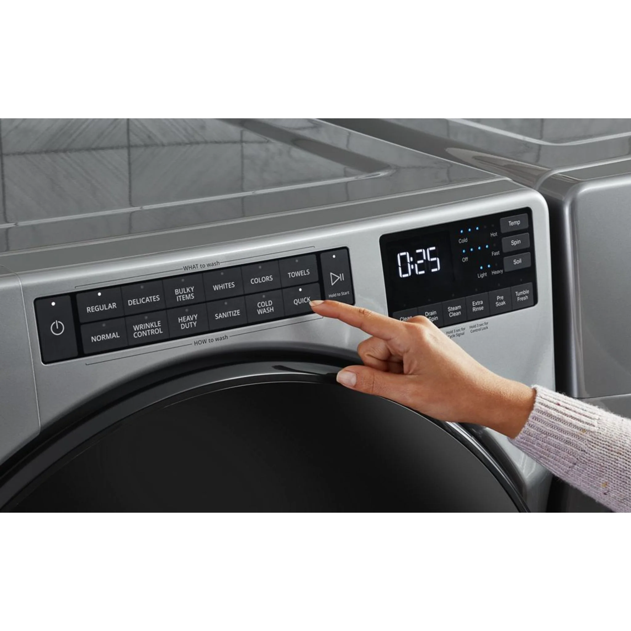 Whirlpool 5.2 cu. ft. I.E.C. Front Load Washer with Quick Wash Cycle (WFW5605MC) - Image 50