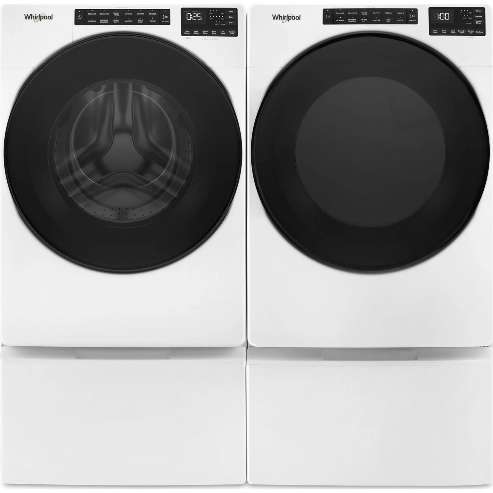 Whirlpool 5.2 cu. ft. I.E.C. Front Load Washer with Quick Wash Cycle (WFW5605MW) - Image 3