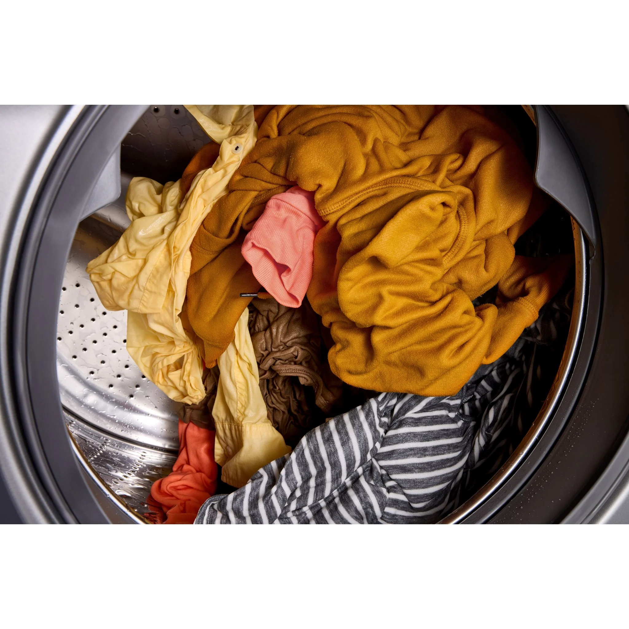Whirlpool 5.2 cu. ft. Smart Front Load ENERGY STAR Certified Washer with FreshFlowVent System -Radiant Silver (WFW5720RR) - Image 8