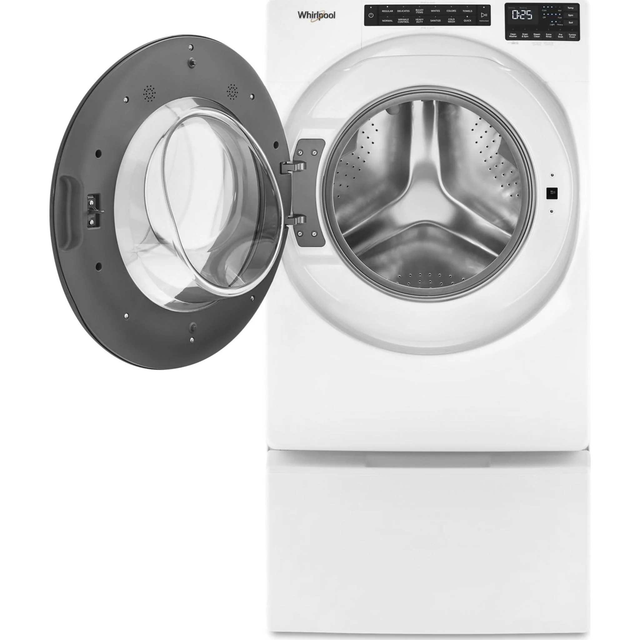Whirlpool 5.8 cu. ft. I.E.C. Front Load Washer with Quick Wash Cycle (WFW6605MW) - Image 13
