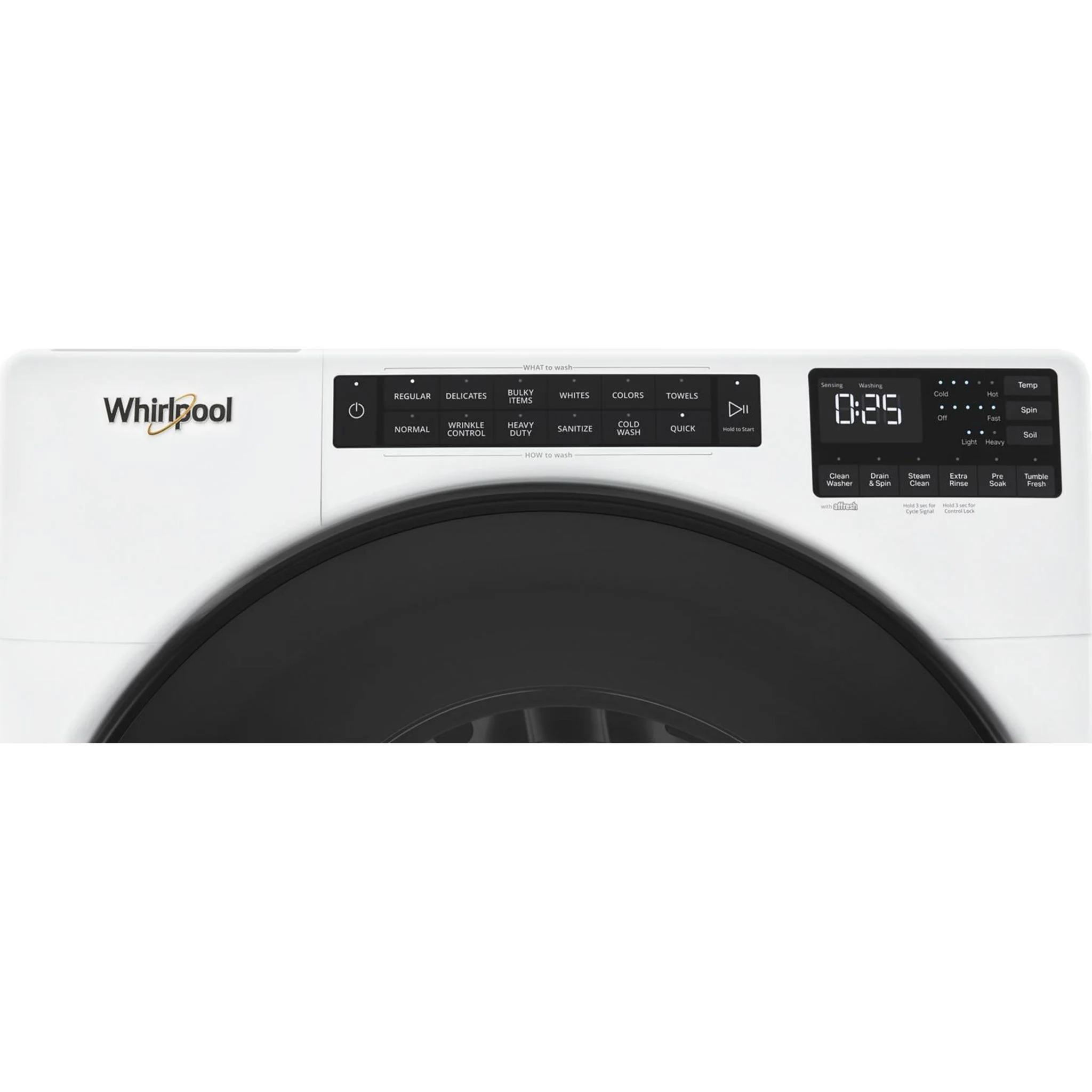 Whirlpool 5.8 cu. ft. I.E.C. Front Load Washer with Quick Wash Cycle (WFW6605MW) - Image 6