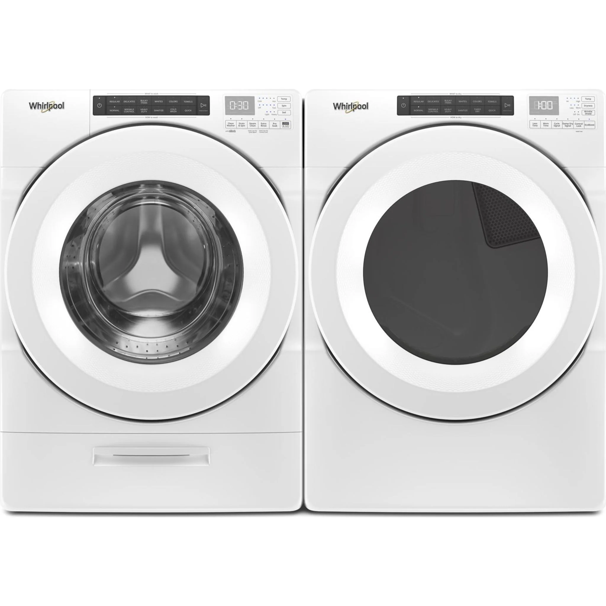 Whirlpool 7.4 cu. ft. Front Load Gas Dryer with Intuitive Touch Controls -White (WGD5620HW) - Image 10