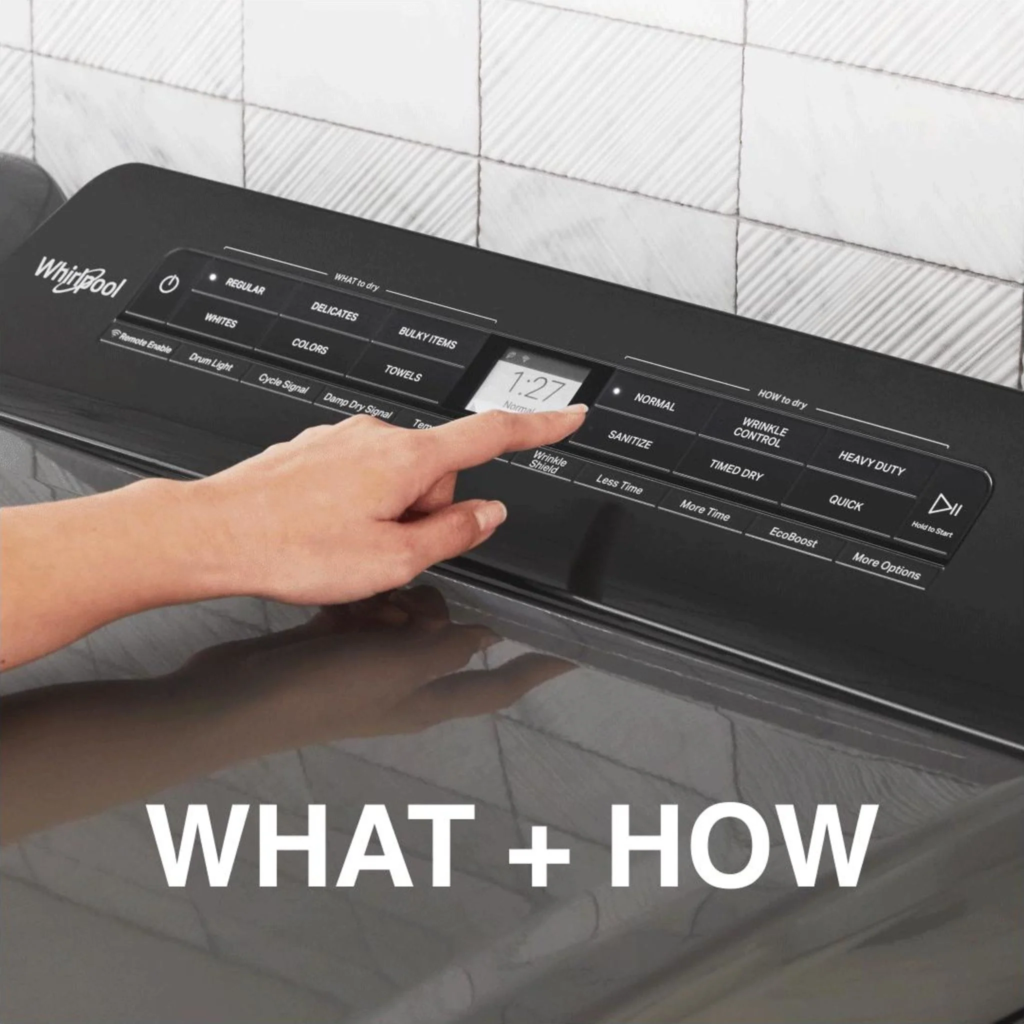 Whirlpool 7.4 cu. ft. Smart Top Load Gas Dryer (WGD6120HC) - Image 12
