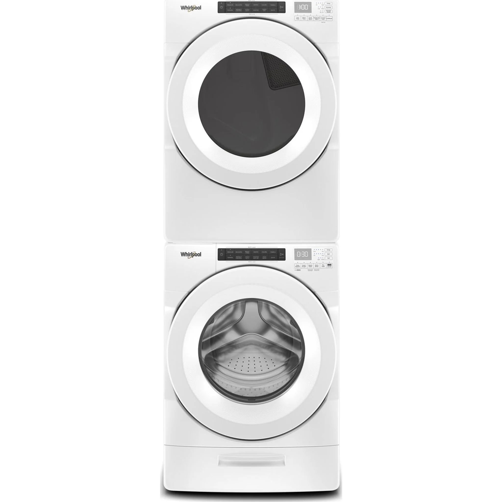 Whirlpool 7.4 cu. ft. Front Load Gas Dryer with Intuitive Touch Controls -White (WGD5620HW) - Image 28