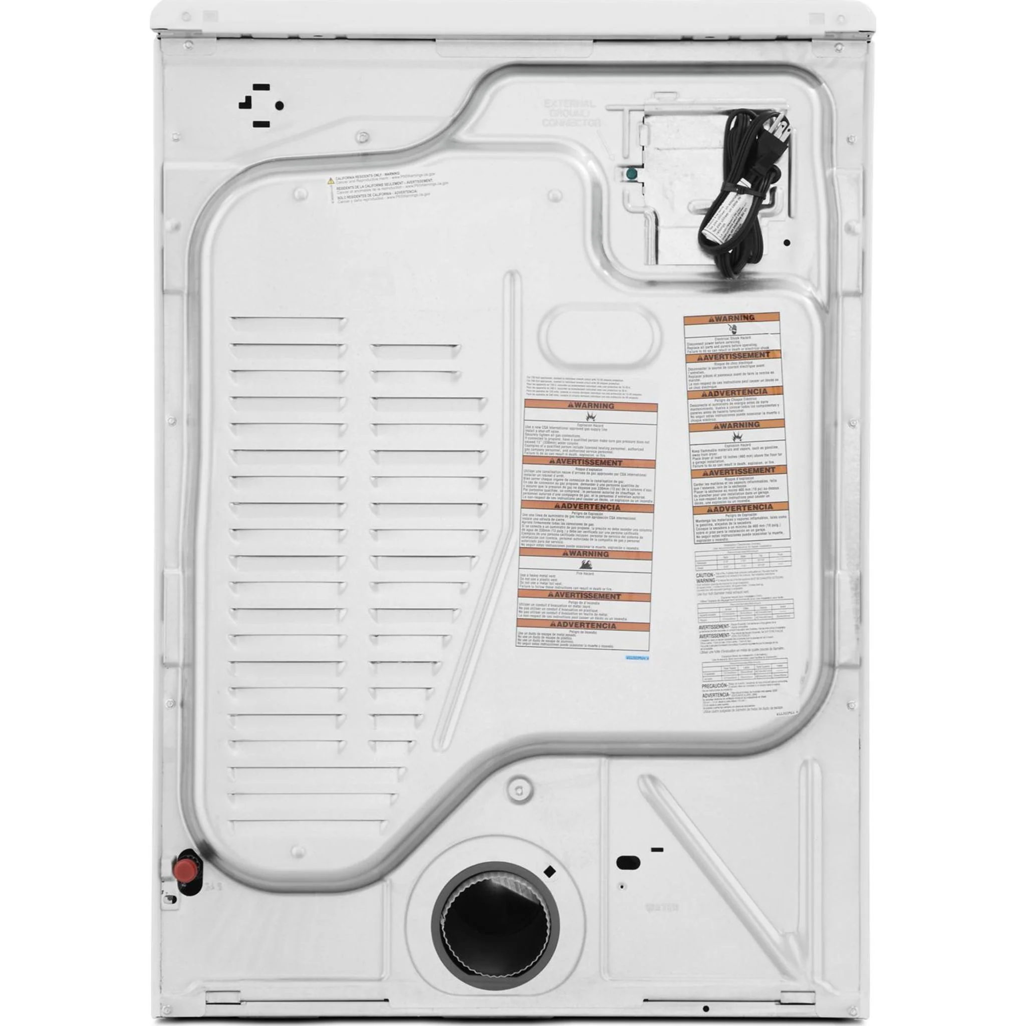 Whirlpool 7.4 cu. ft. Front Load Gas Dryer with Intuitive Touch Controls -White (WGD5620HW) - Image 29