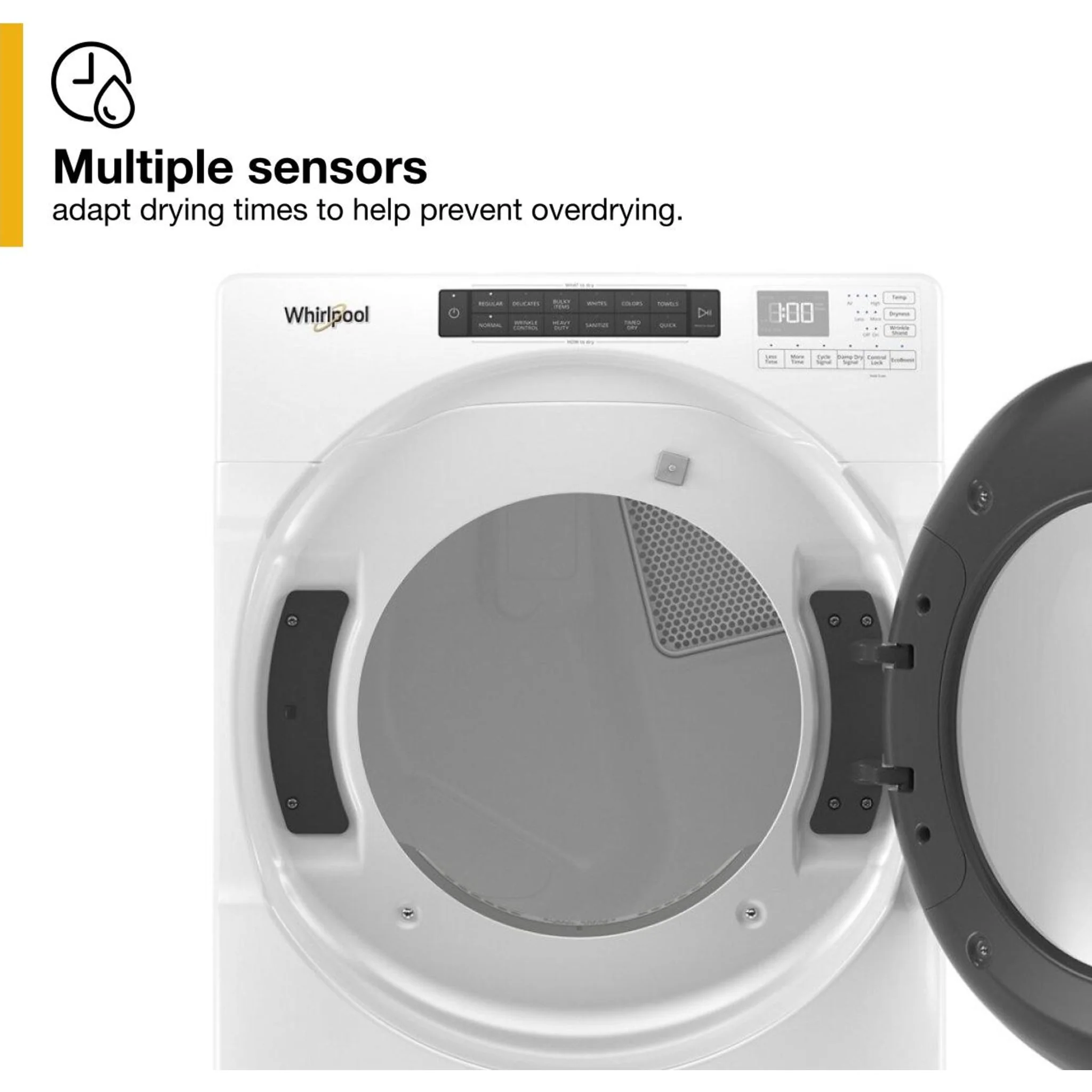 Whirlpool 7.4 cu. ft. Front Load Gas Dryer with Intuitive Touch Controls -White (WGD5620HW) - Image 39