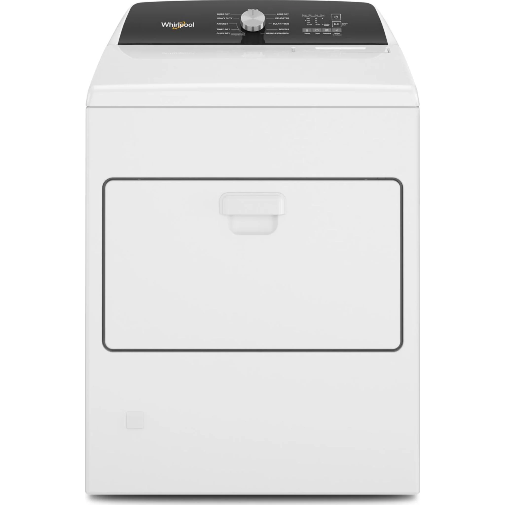 Whirlpool 7.0 Cu. Ft. Top Load Gas Moisture Sensing Dryer -White (WGD5010LW) - Image 2