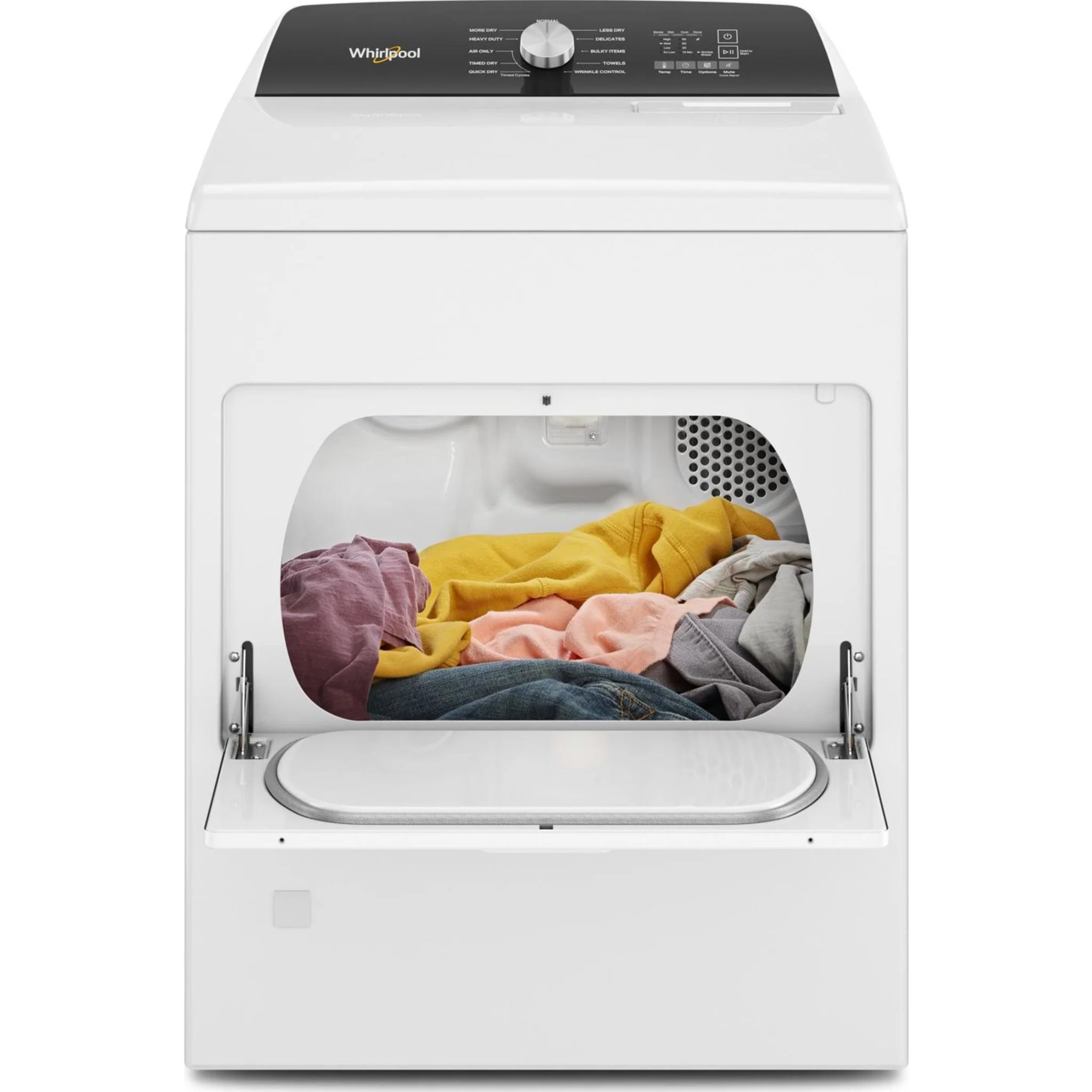 Whirlpool 7.0 Cu. Ft. Top Load Gas Moisture Sensing Dryer -White (WGD5010LW) - Image 21
