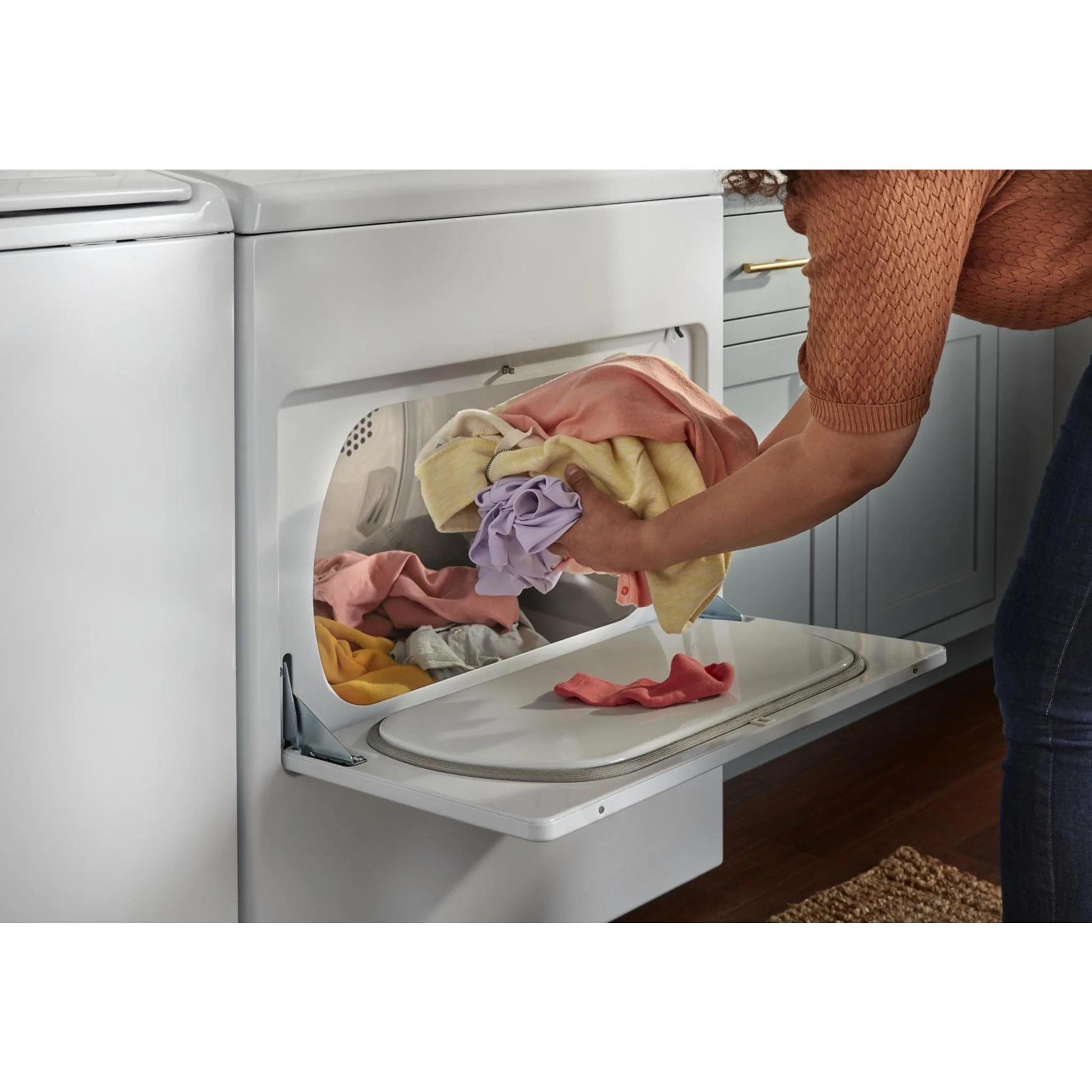 Whirlpool 7.0 Cu. Ft. Top Load Gas Moisture Sensing Dryer -White (WGD5010LW) - Image 24
