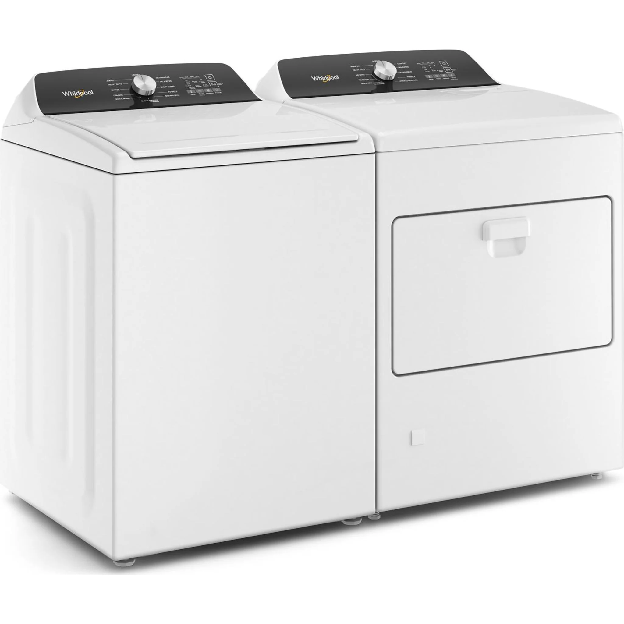 Whirlpool 7.0 Cu. Ft. Top Load Gas Moisture Sensing Dryer -White (WGD5010LW) - Image 9