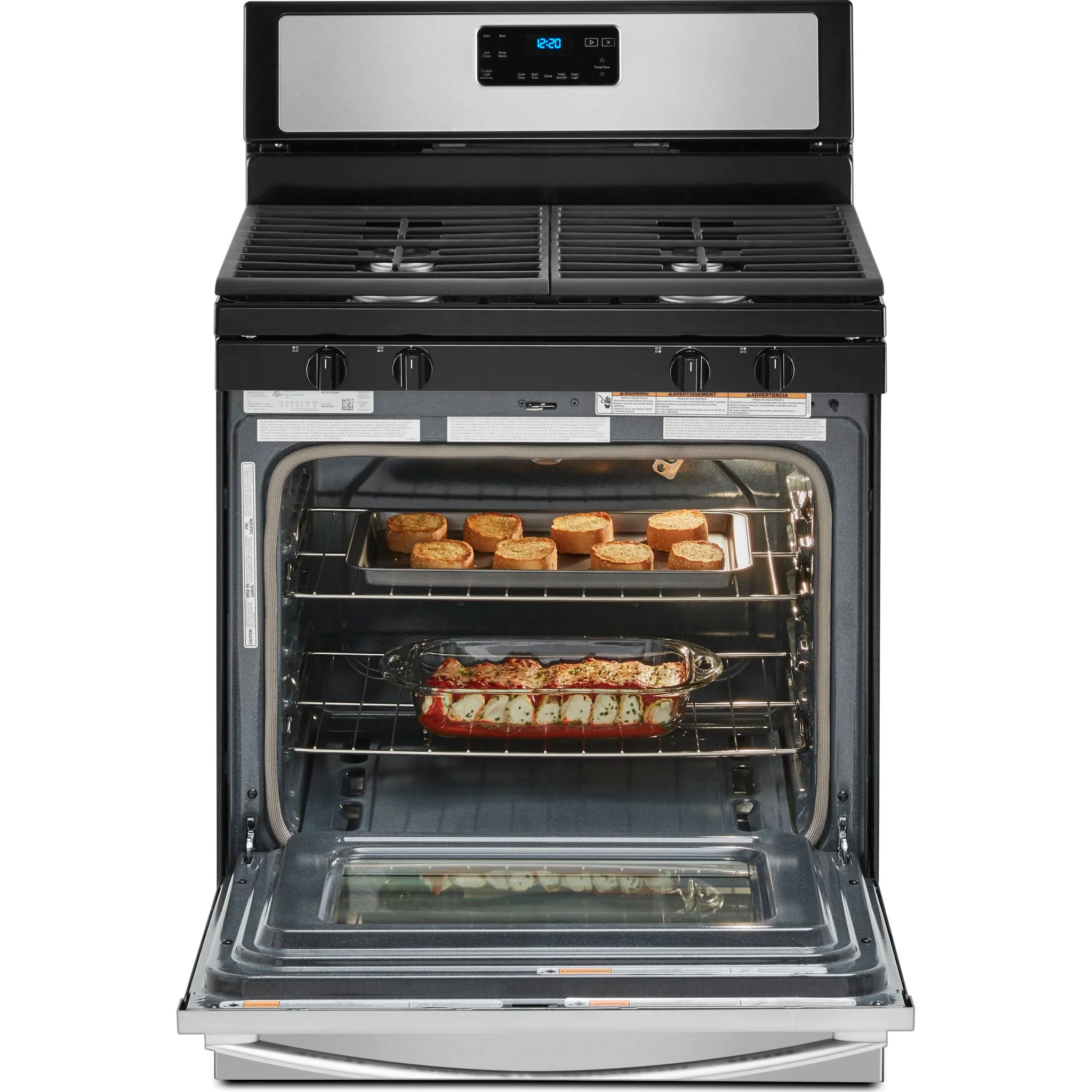 Whirlpool 5.0 cu. ft. gas range with SpeedHeat burner (WFG515S0JS) - Image 9