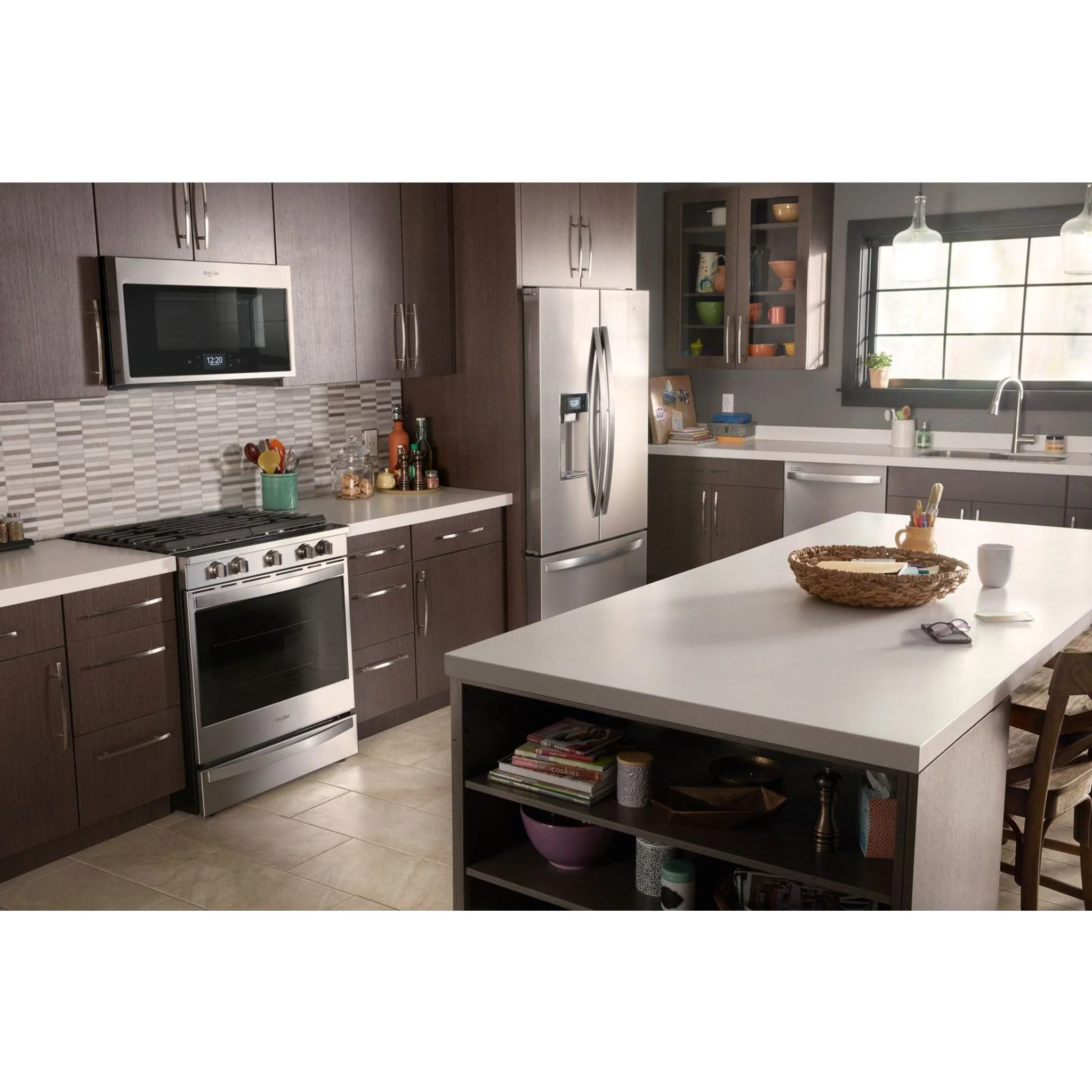 Whirlpool 5.8 cu.ft. Smart Slide-in Gas Range with Air Fry, when Connected - Stainless Steel (WEG750H0HZ) - Image 20