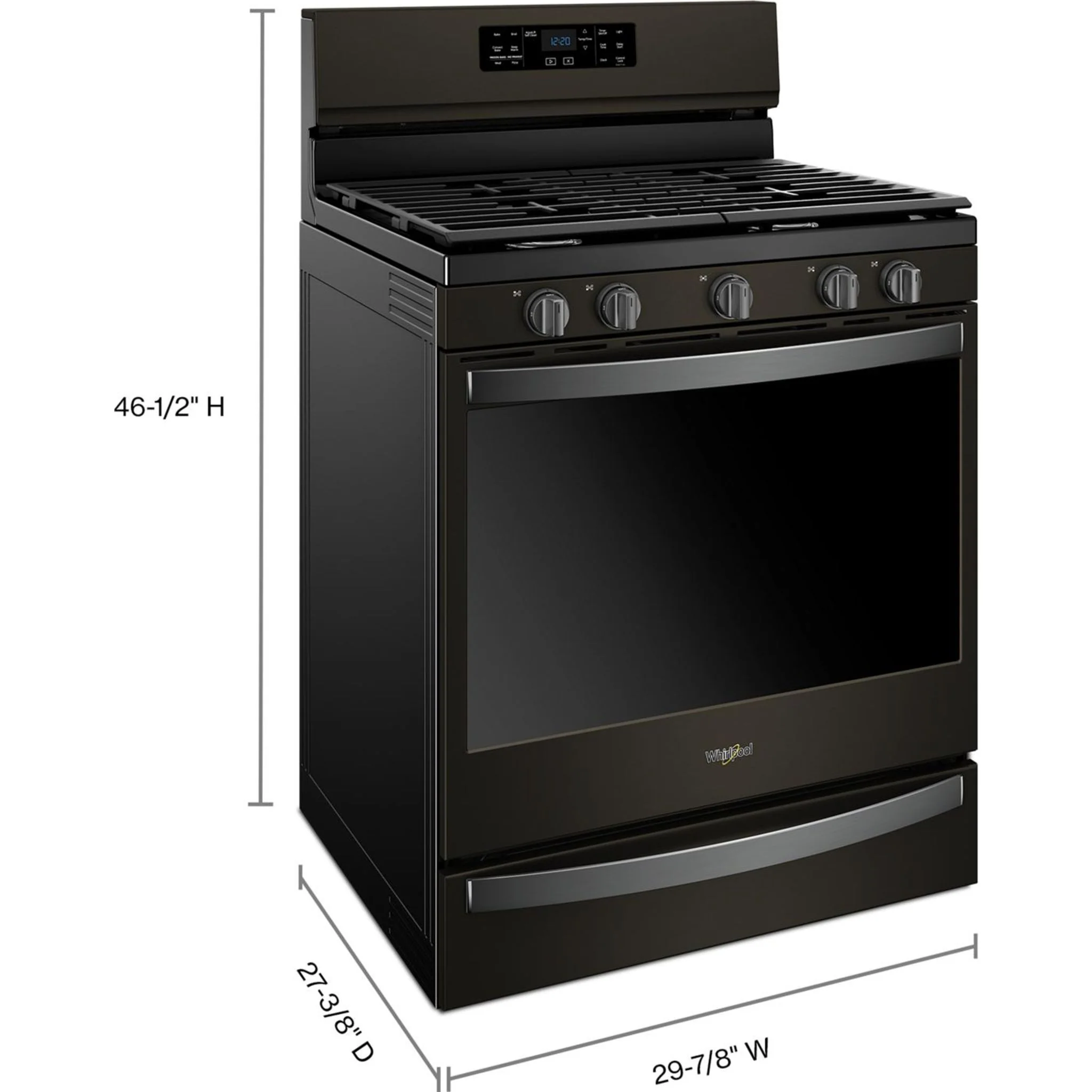 Whirlpool 5.8 cu. ft. Freestanding Gas Range with Frozen Bake Technology (WFG775H0HV) - Image 24