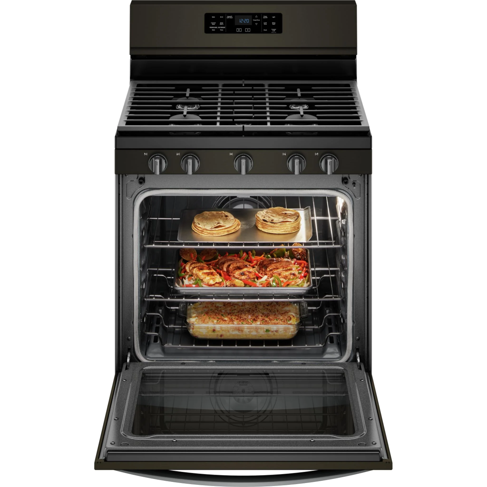 Whirlpool 5.8 cu. ft. Freestanding Gas Range with Frozen Bake Technology (WFG775H0HV) - Image 4
