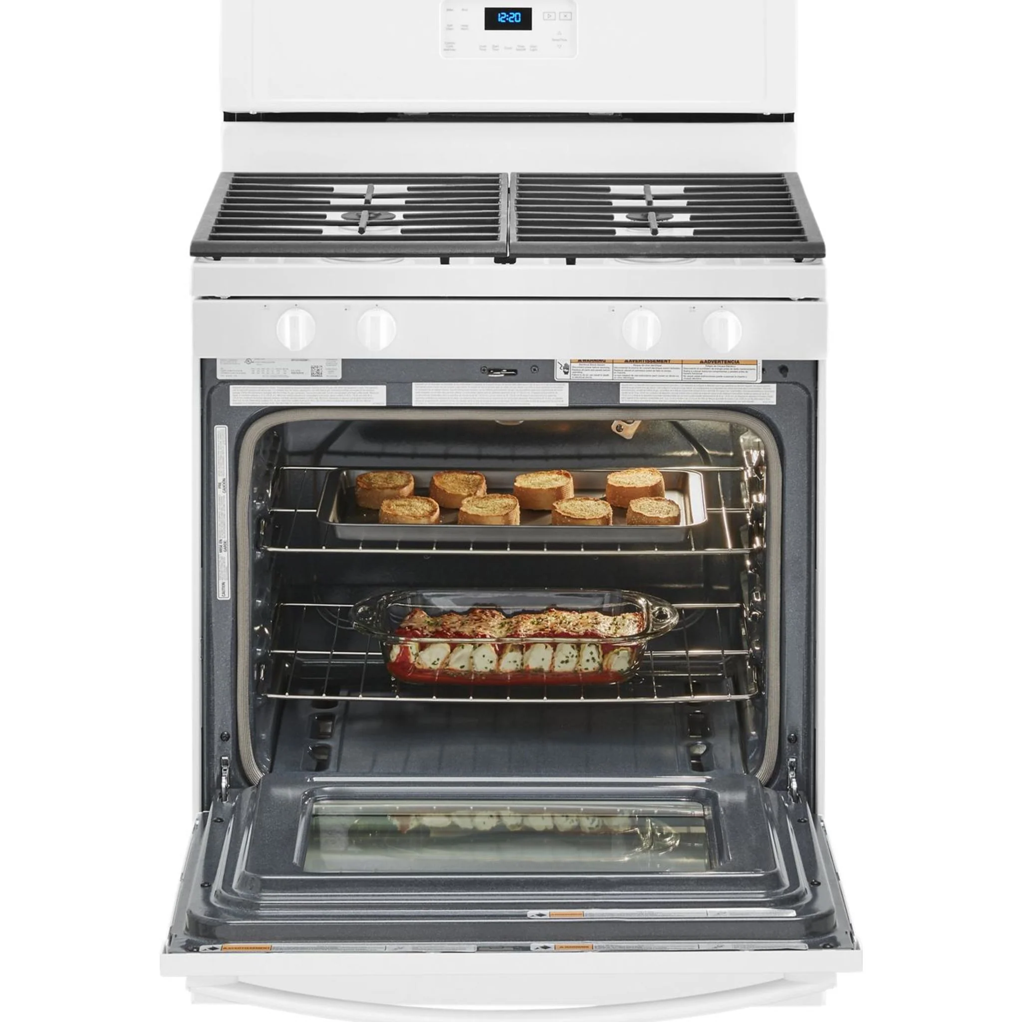 Whirlpool 5.0 cu. ft. gas range with SpeedHeat burner (WFG515S0JW) - Image 19