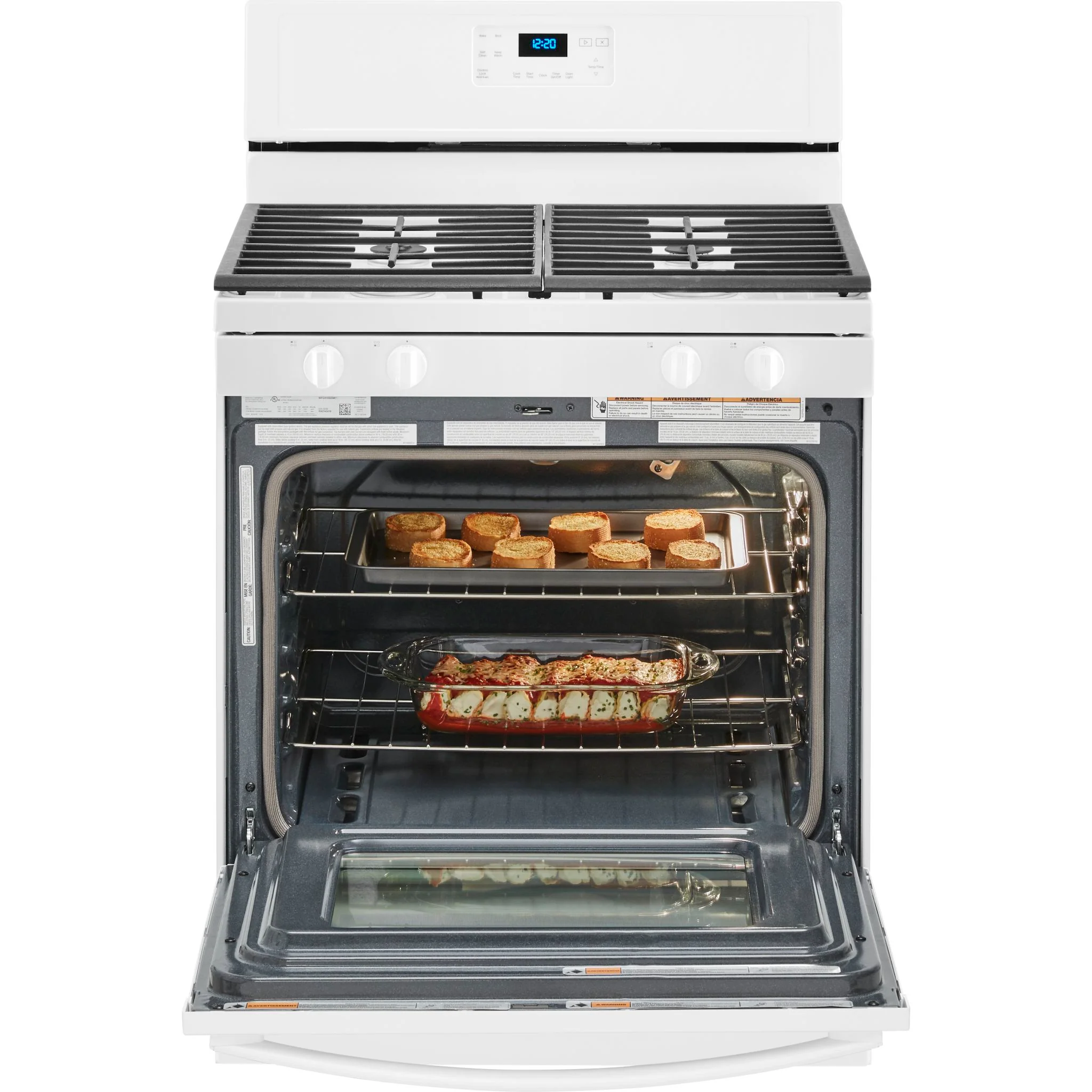 Whirlpool 5.0 cu. ft. gas range with SpeedHeat burner (WFG515S0JW) - Image 8