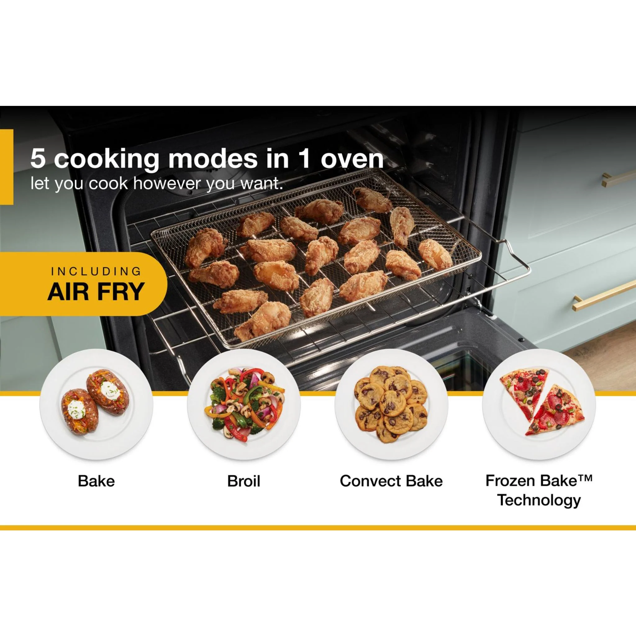 Whirlpool 5.0 cu. ft. Gas 5-in-1 Air Fry Oven (WFG550S0LZ) - Image 51