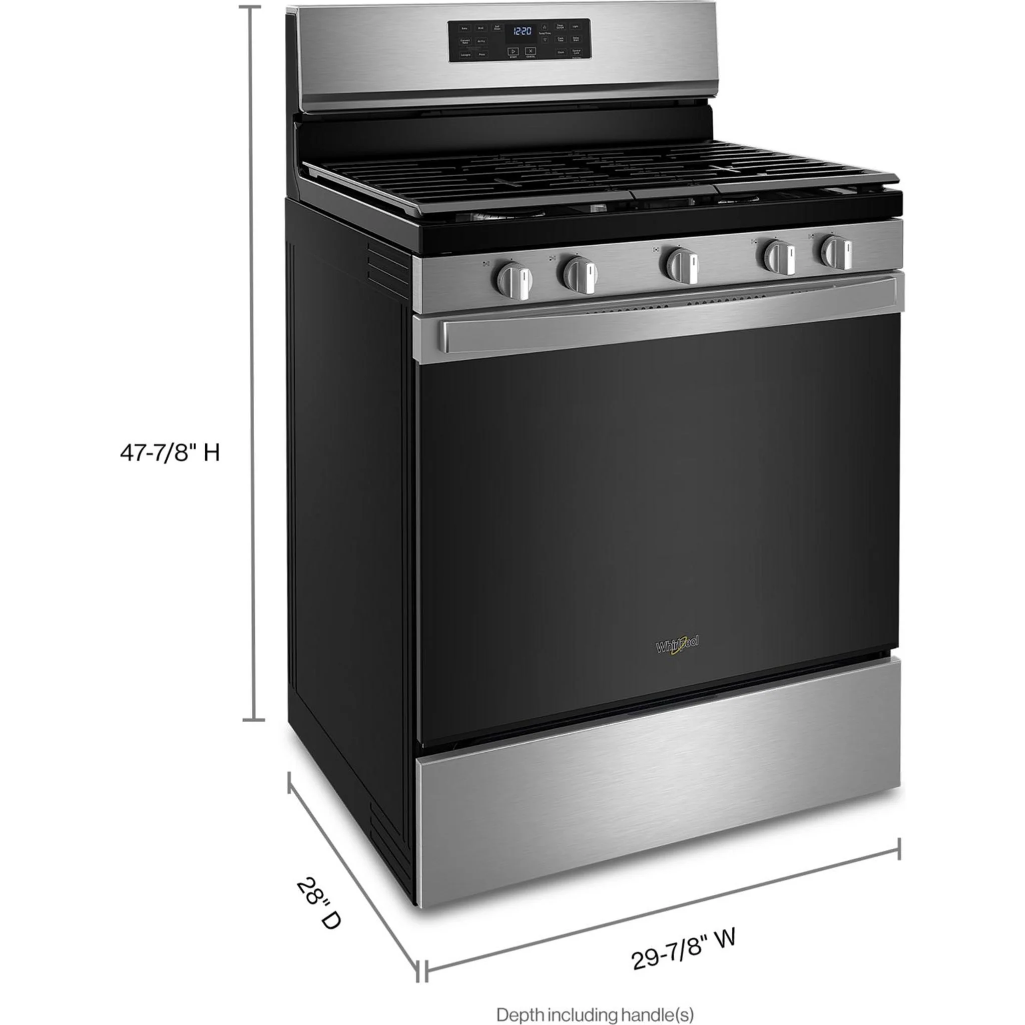 Whirlpool 5.0 cu. ft. Gas 5-in-1 Air Fry Oven (WFG550S0LZ) - Image 52