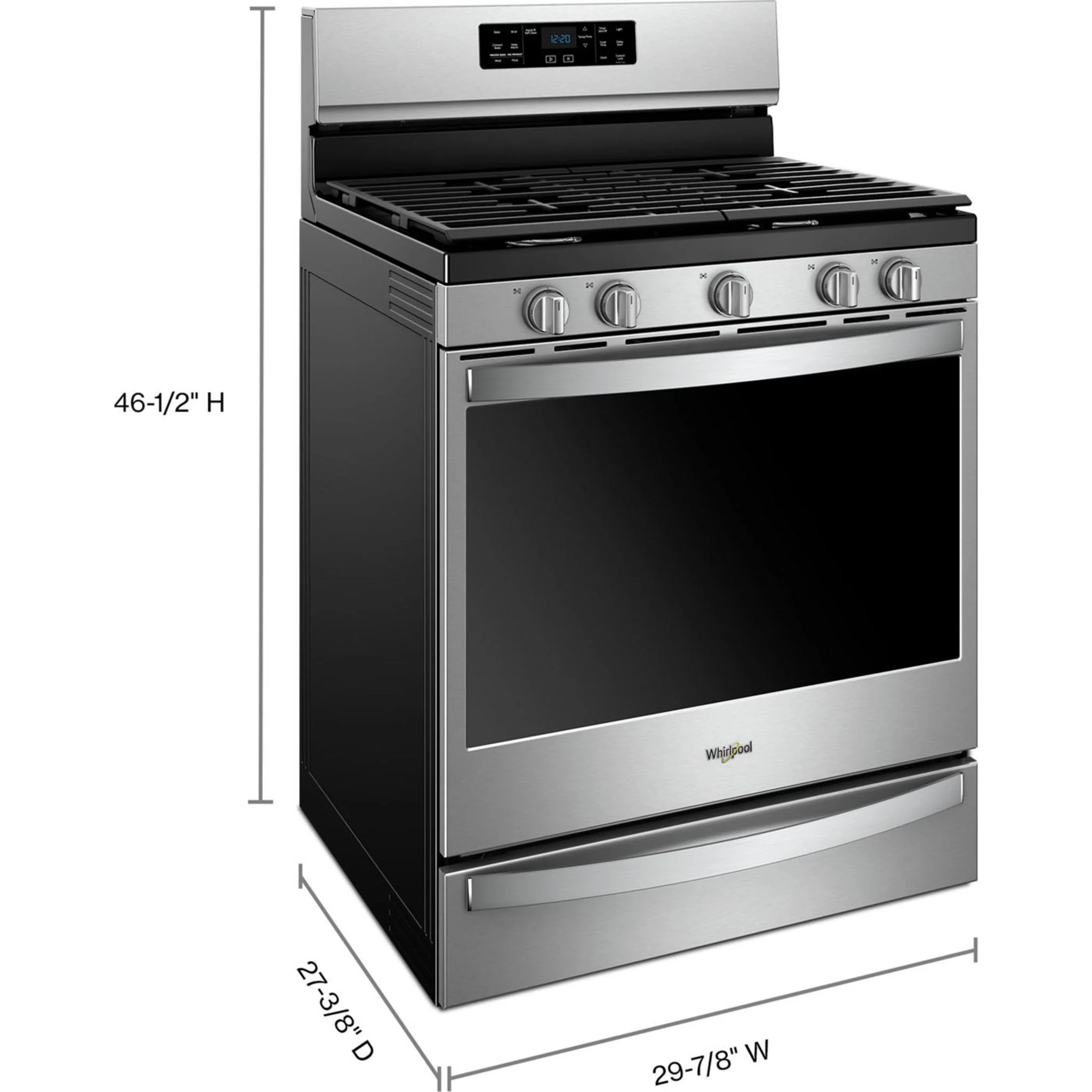 Whirlpool 5.8 cu. ft. Freestanding Gas Range with Frozen Bake Technology (WFG775H0HZ) - Image 20
