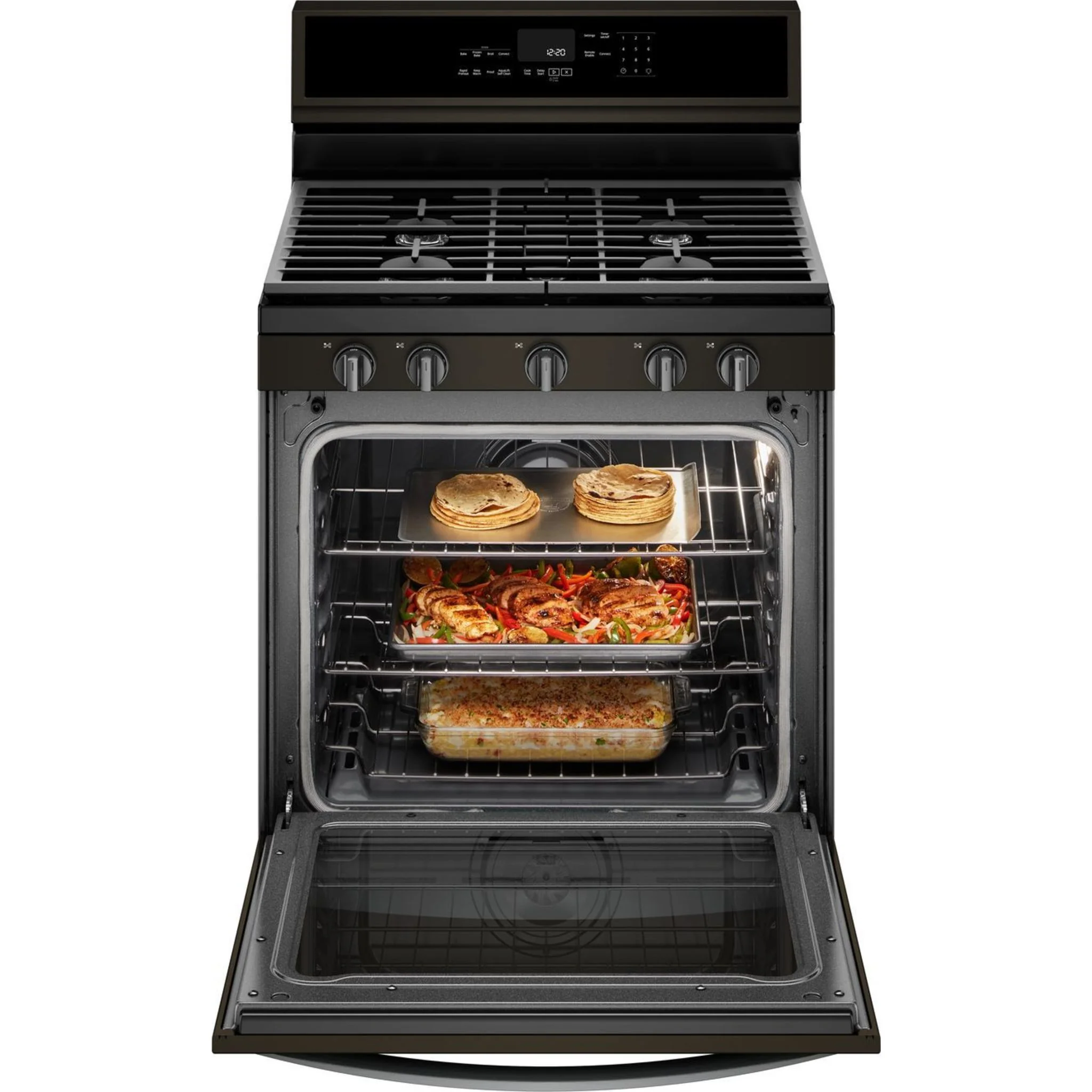 Whirlpool 5.8 cu. ft. Smart Freestanding Gas Range with EZ-2-Lift Grates (WFG975H0HV) - Image 10