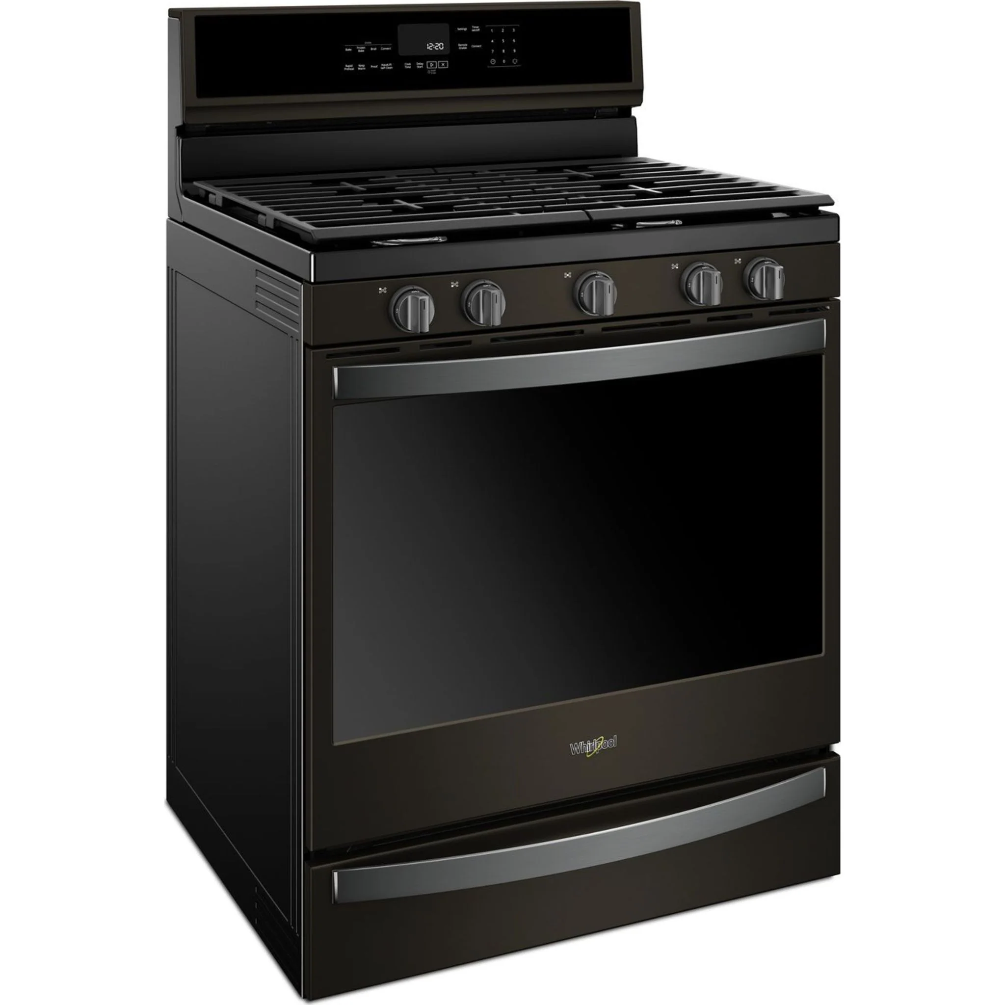 Whirlpool 5.8 cu. ft. Smart Freestanding Gas Range with EZ-2-Lift Grates (WFG975H0HV) - Image 4