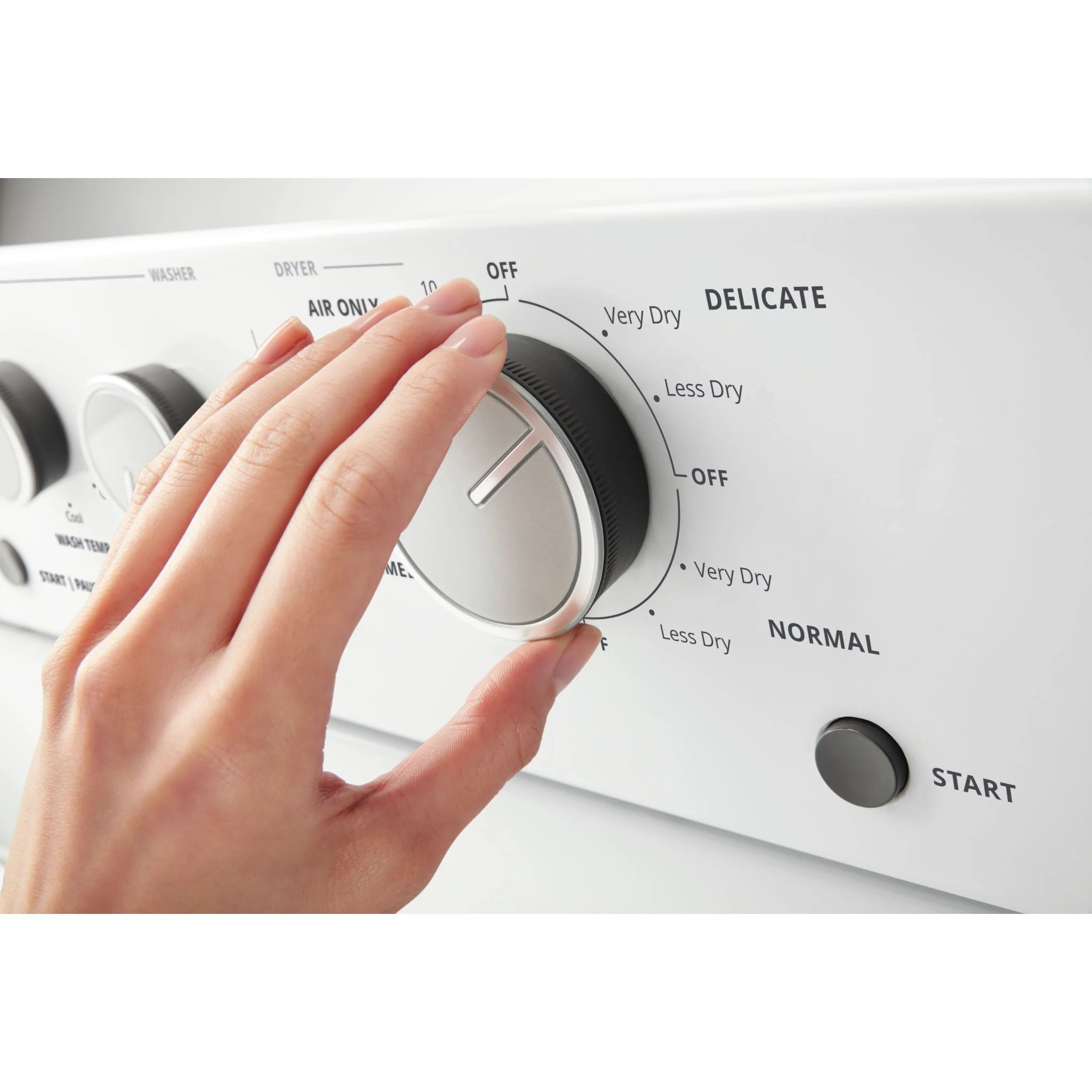 Whirlpool 4.0 cu.ft I.E.C. Gas Stacked Laundry Center 9 Wash cycles and AutoDryâ„¢ -White (WGT4027HW) - Image 7