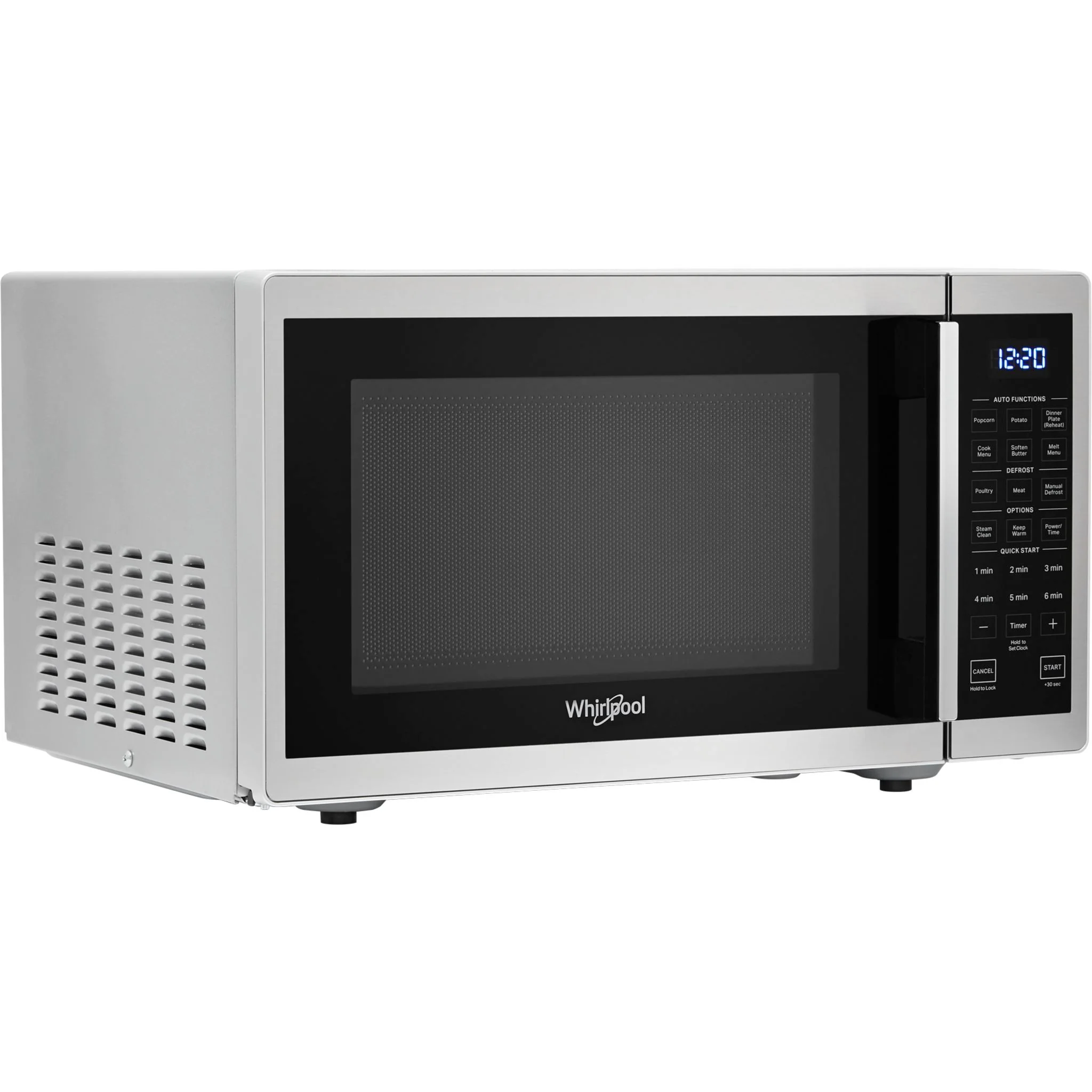 Whirlpool 0.9 cu. ft. Capacity Countertop Microwave with 900 Watt Cooking Power (YWMC30309LS) - Image 2