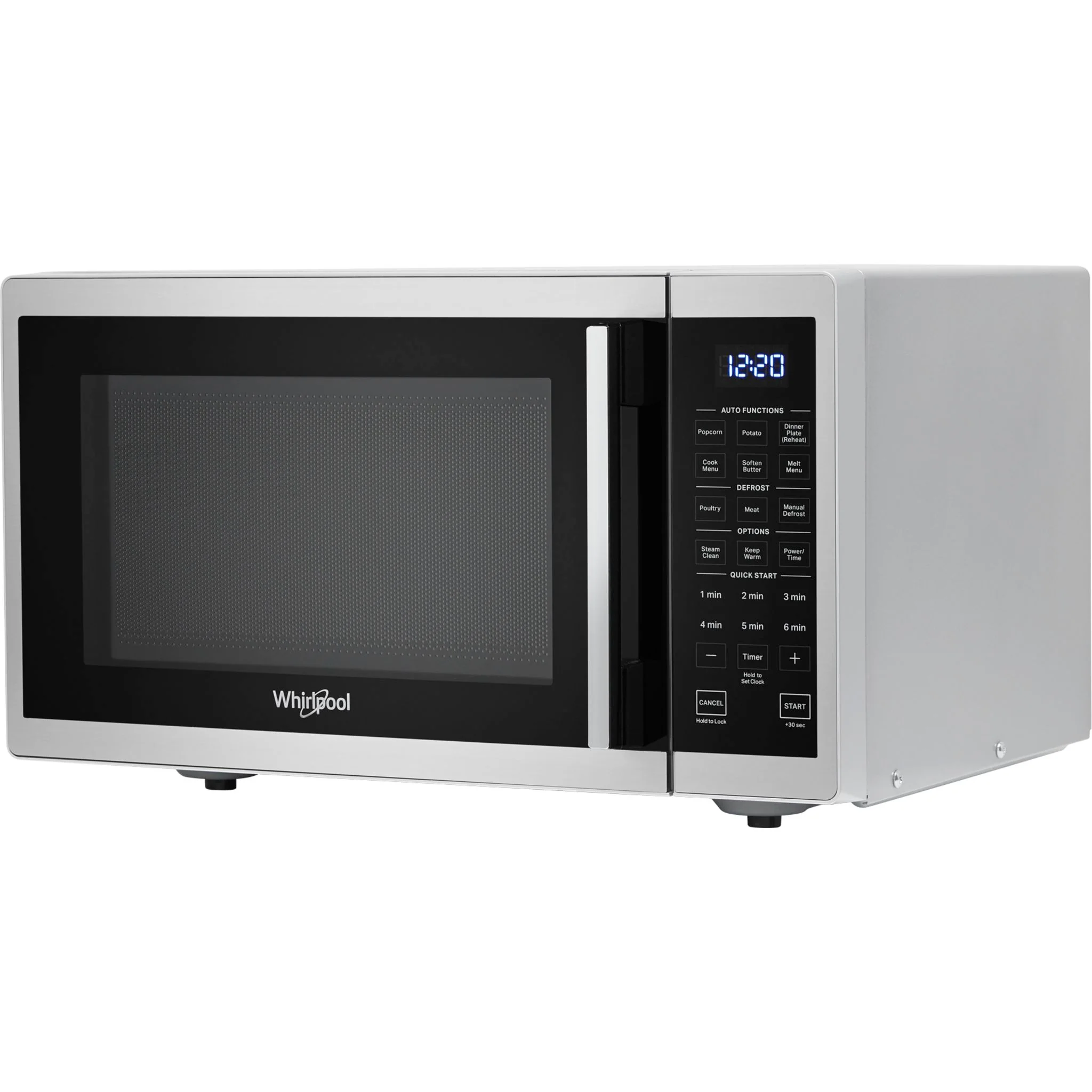 Whirlpool 0.9 cu. ft. Capacity Countertop Microwave with 900 Watt Cooking Power (YWMC30309LS) - Image 3