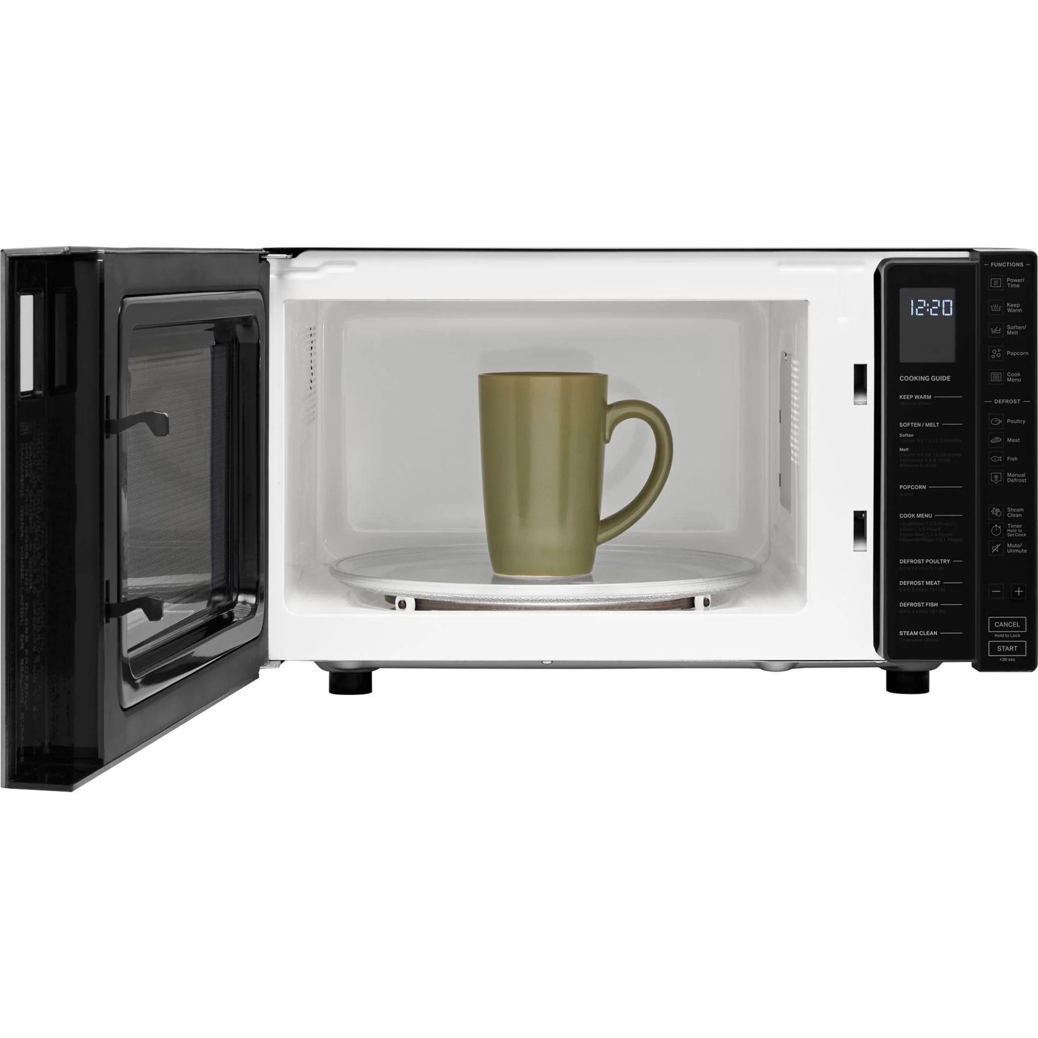 Whirlpool 1.1 cu. ft. Capacity Countertop Microwave with 900 Watt Cooking Power (YWMC30311LB) - Image 9