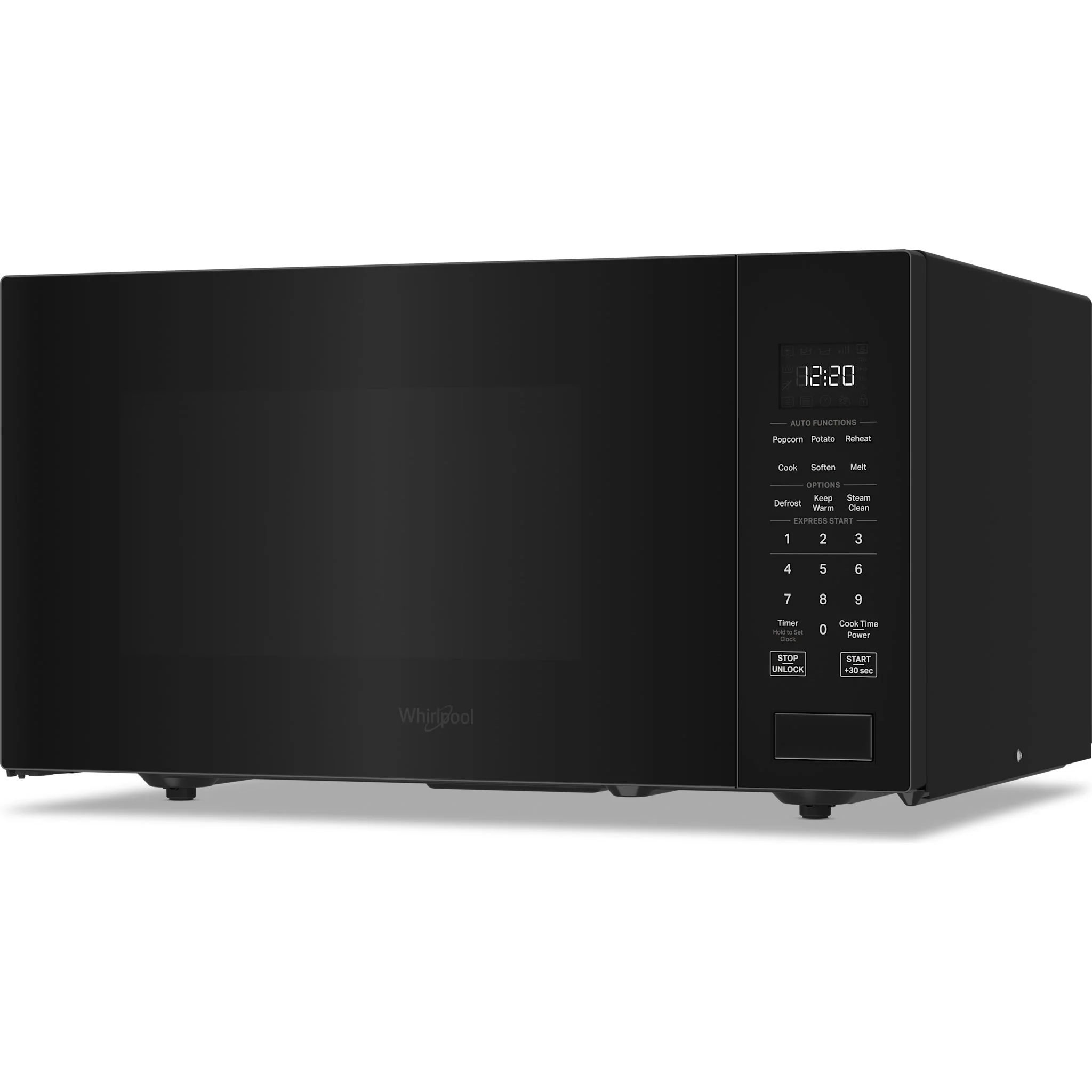 Whirlpool 1.6 cu. ft. Sensor Cooking Microwave -Black (YWMCS7022SB) - Image 3
