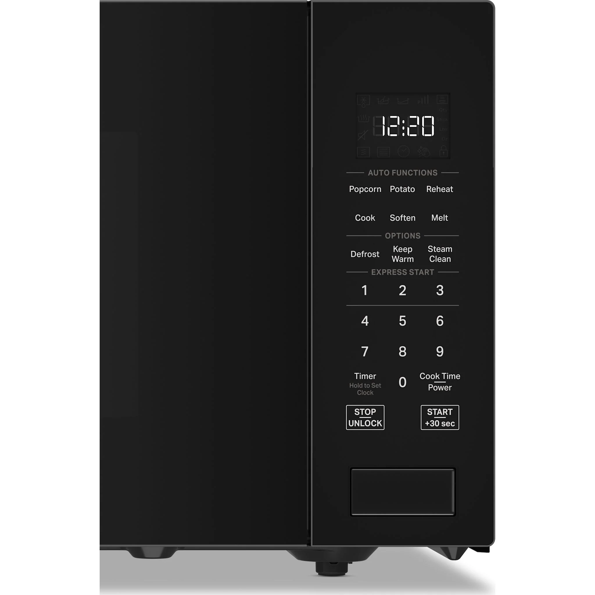Whirlpool 1.6 cu. ft. Sensor Cooking Microwave -Black (YWMCS7022SB) - Image 4