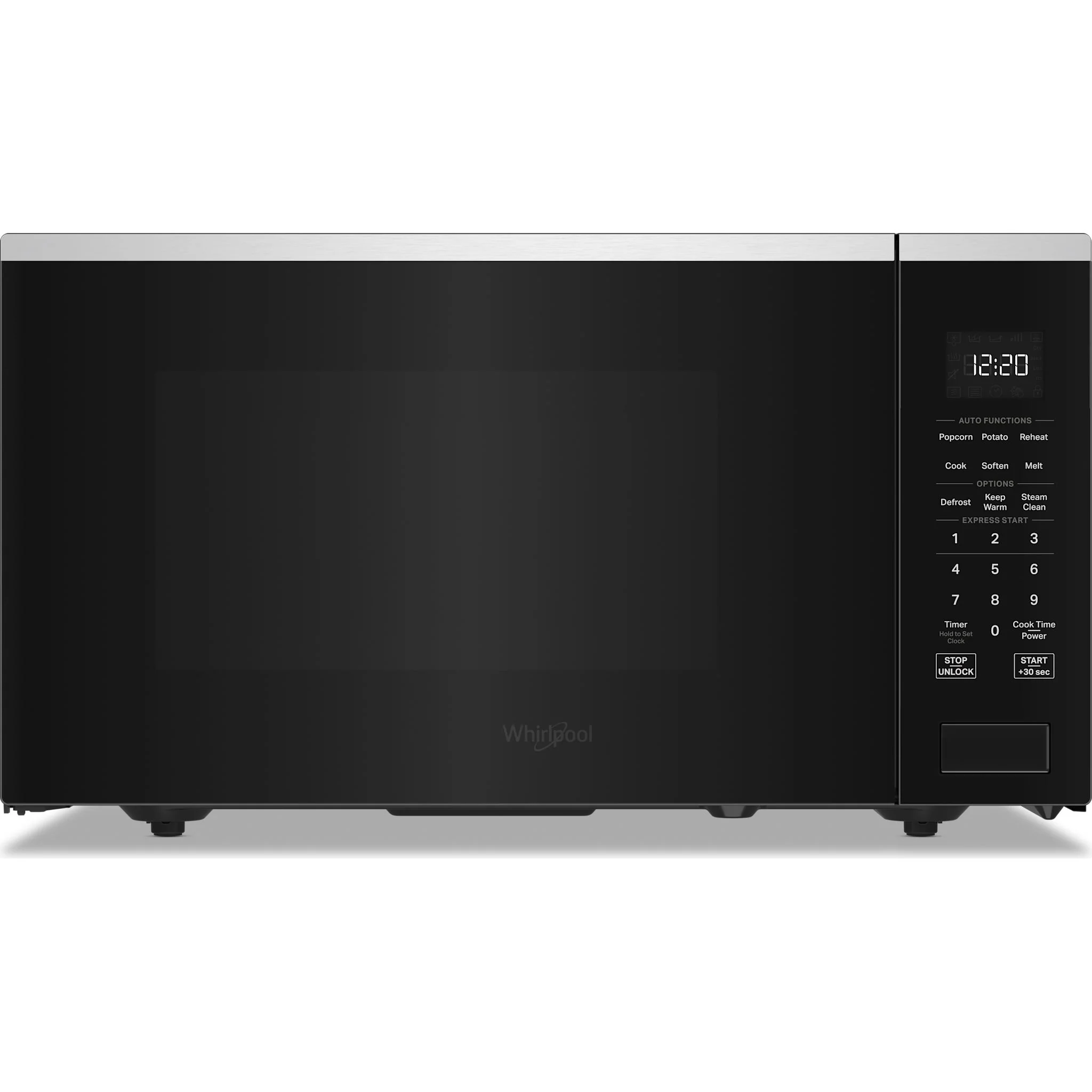 Whirlpool 1.6 cu. ft. Sensor Cooking Microwave -Fingerprint Resistant Stainless Steel (YWMCS7022SZ) - Image 2