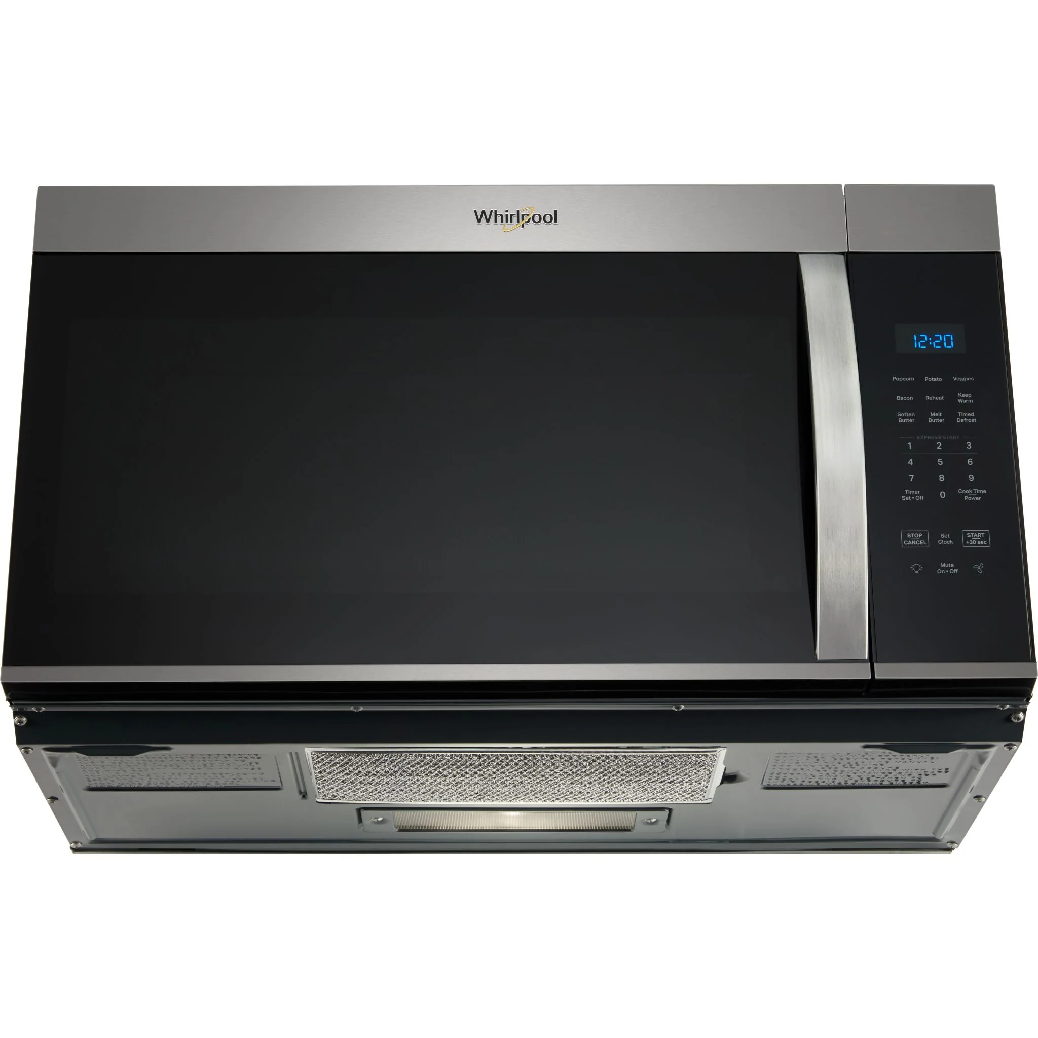Whirlpool 30W 1.7 cu. ft Over the range Microwave with 900-Watts Cooking Power -Fingerprint Resistant Stainless Steel (YWMMS3130RZ) - Image 3