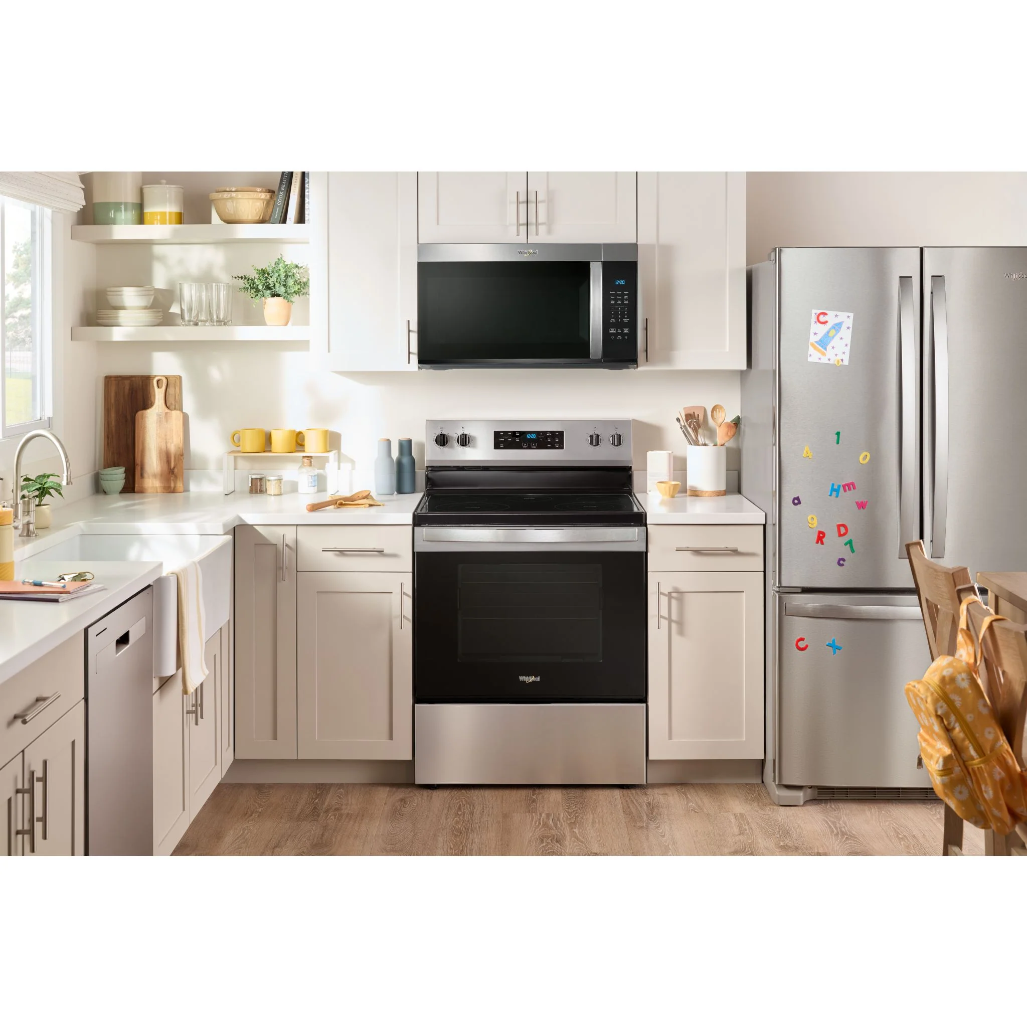 Whirlpool 30W 1.7 cu. ft Over the range Microwave with 900-Watts Cooking Power -Fingerprint Resistant Stainless Steel (YWMMS3130RZ) - Image 8